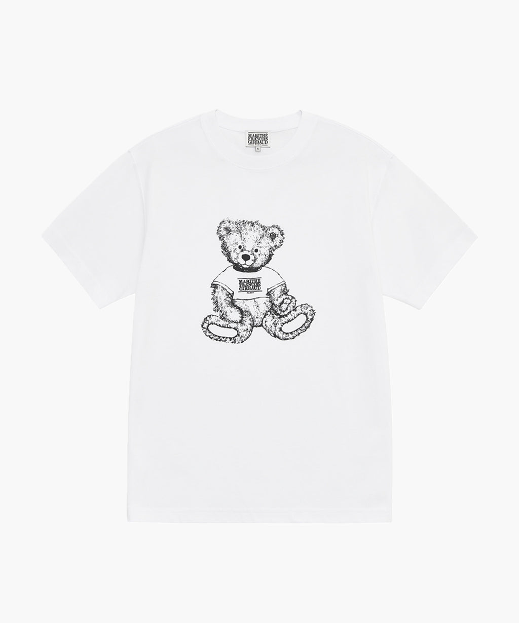 Marithe & Francois Girbaud - Doodle Bear Tee (White/Black) product image 4 | TRAB K-Fashion Australia