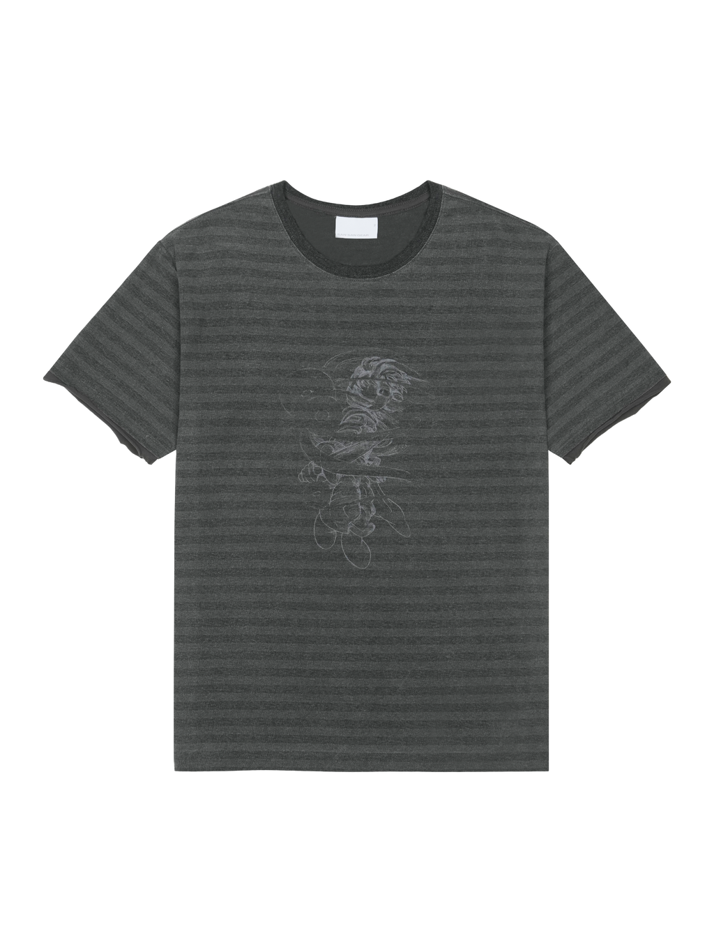 San San Gear - San San X Yuminha Storm T-Shirt (Charcoal) product image 1 | TRAB K-Fashion Australia