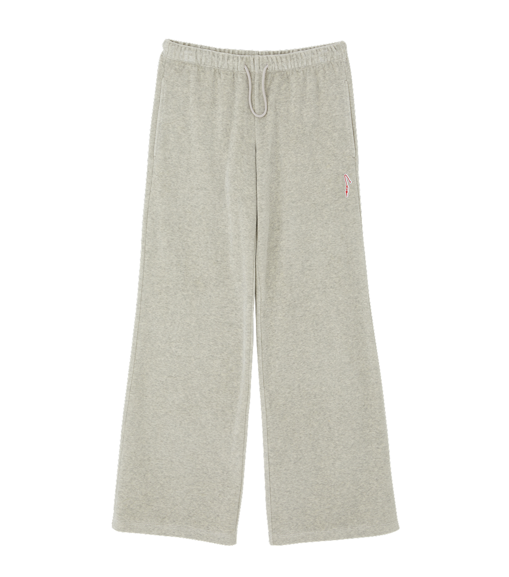 Llege - Velour Low-Rise Training Pants (Grey) product image 1 | TRAB K-Fashion Australia