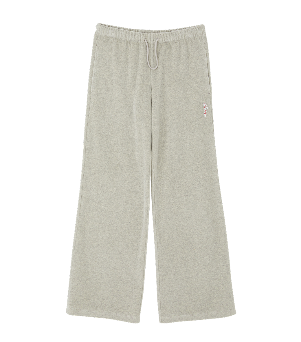 Llege - Velour Low-Rise Training Pants (Grey) product image 1 | TRAB K-Fashion Australia