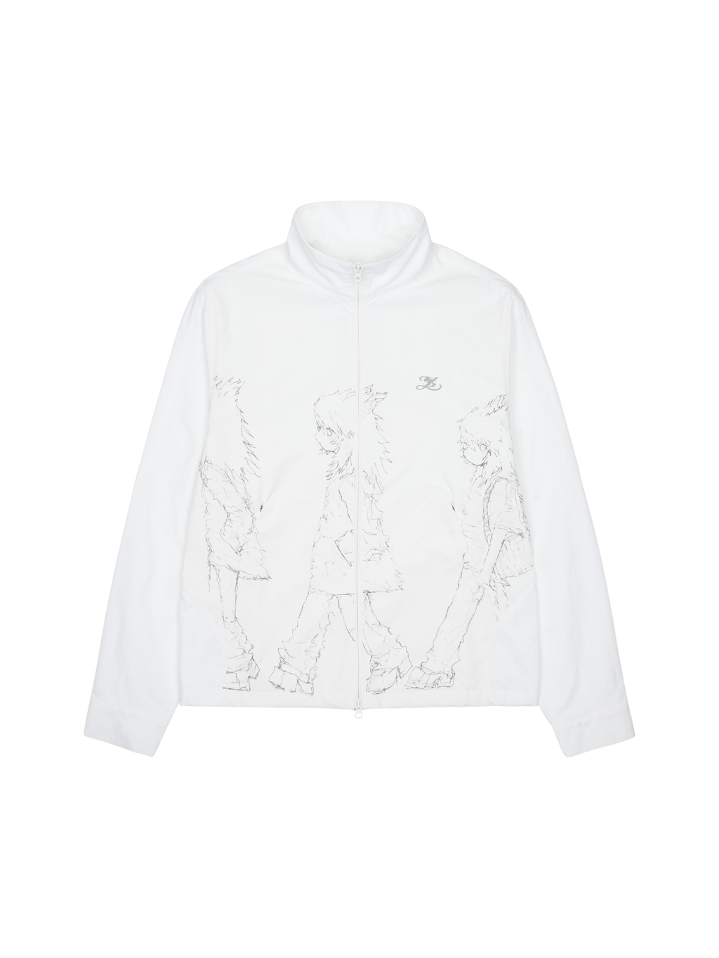 San San Gear - San San X Yuminha Jacket (White) product image 1 | TRAB K-Fashion Australia