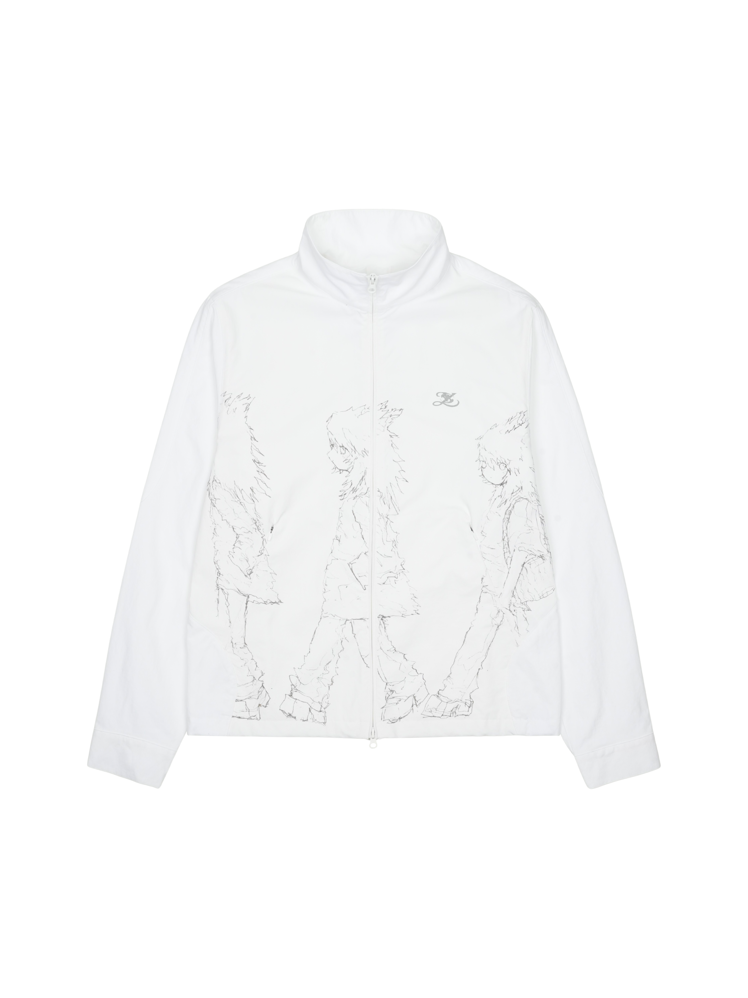 San San Gear - San San X Yuminha Jacket (White) product image 1 | TRAB K-Fashion Australia