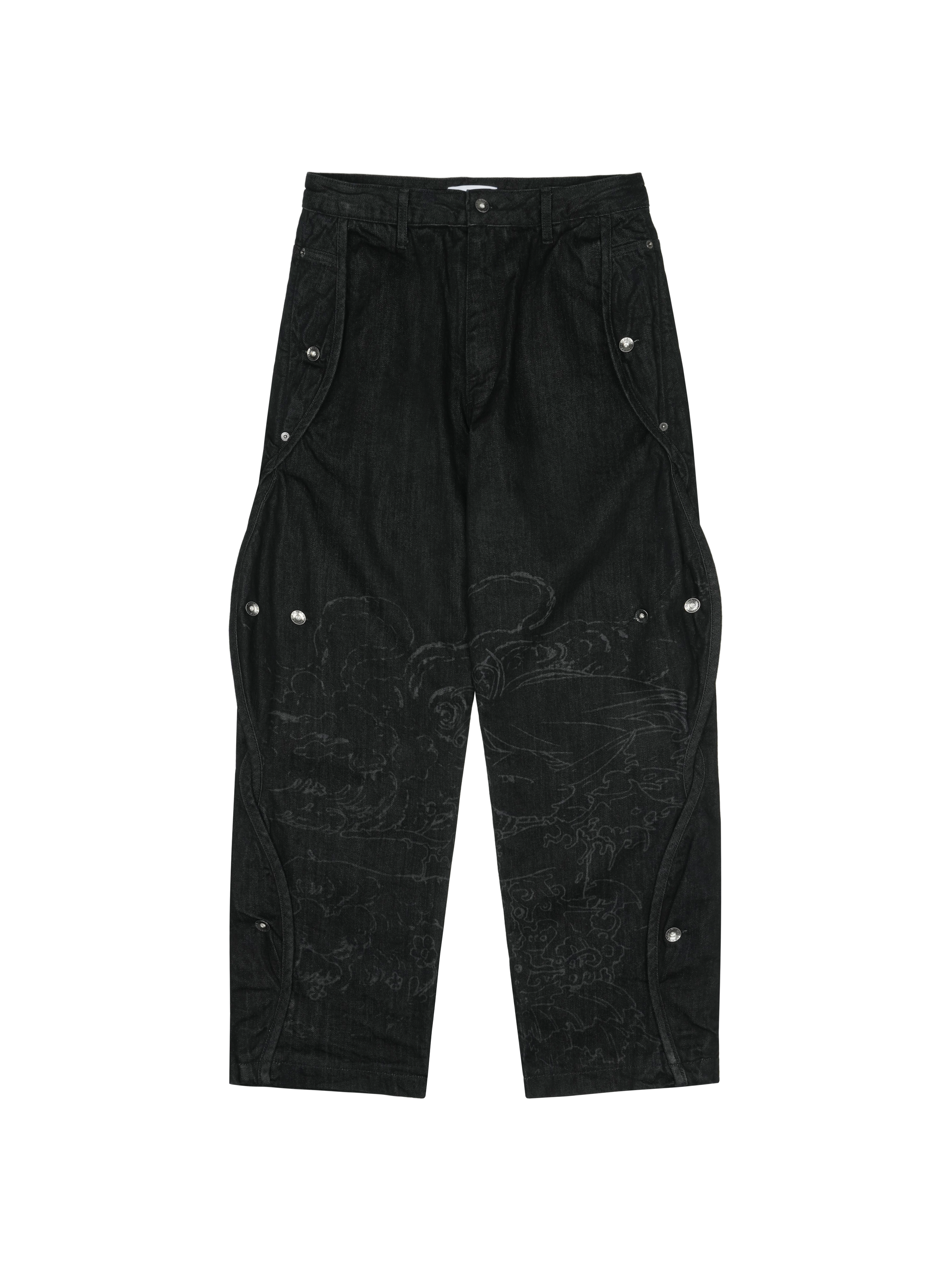 San San Gear - San San X Yuminha Pants (Indigo) product image 1 | TRAB K-Fashion Australia