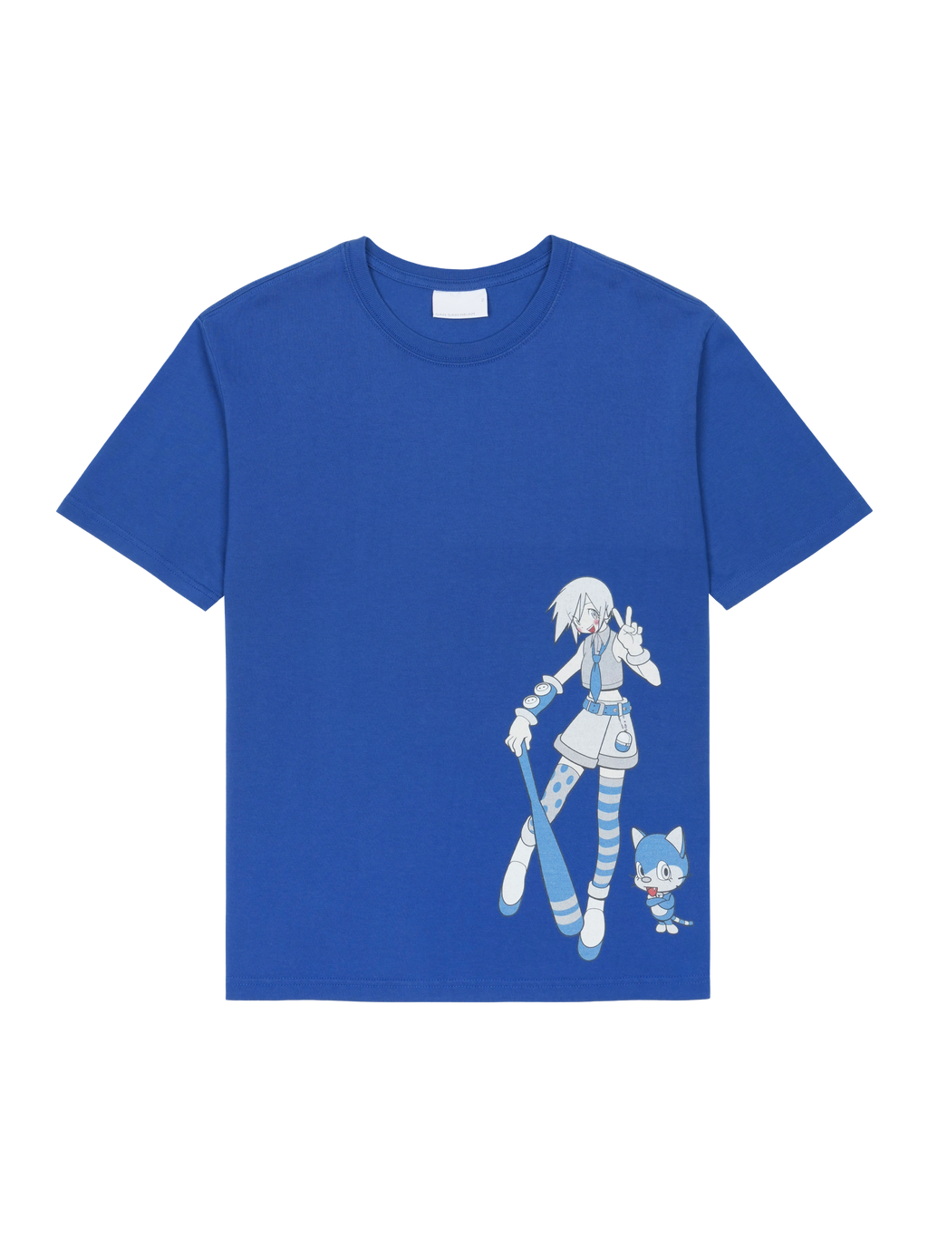 San San Gear - San San X Yuminha Trainer T-Shirt (Blue) product image 1 | TRAB K-Fashion Australia