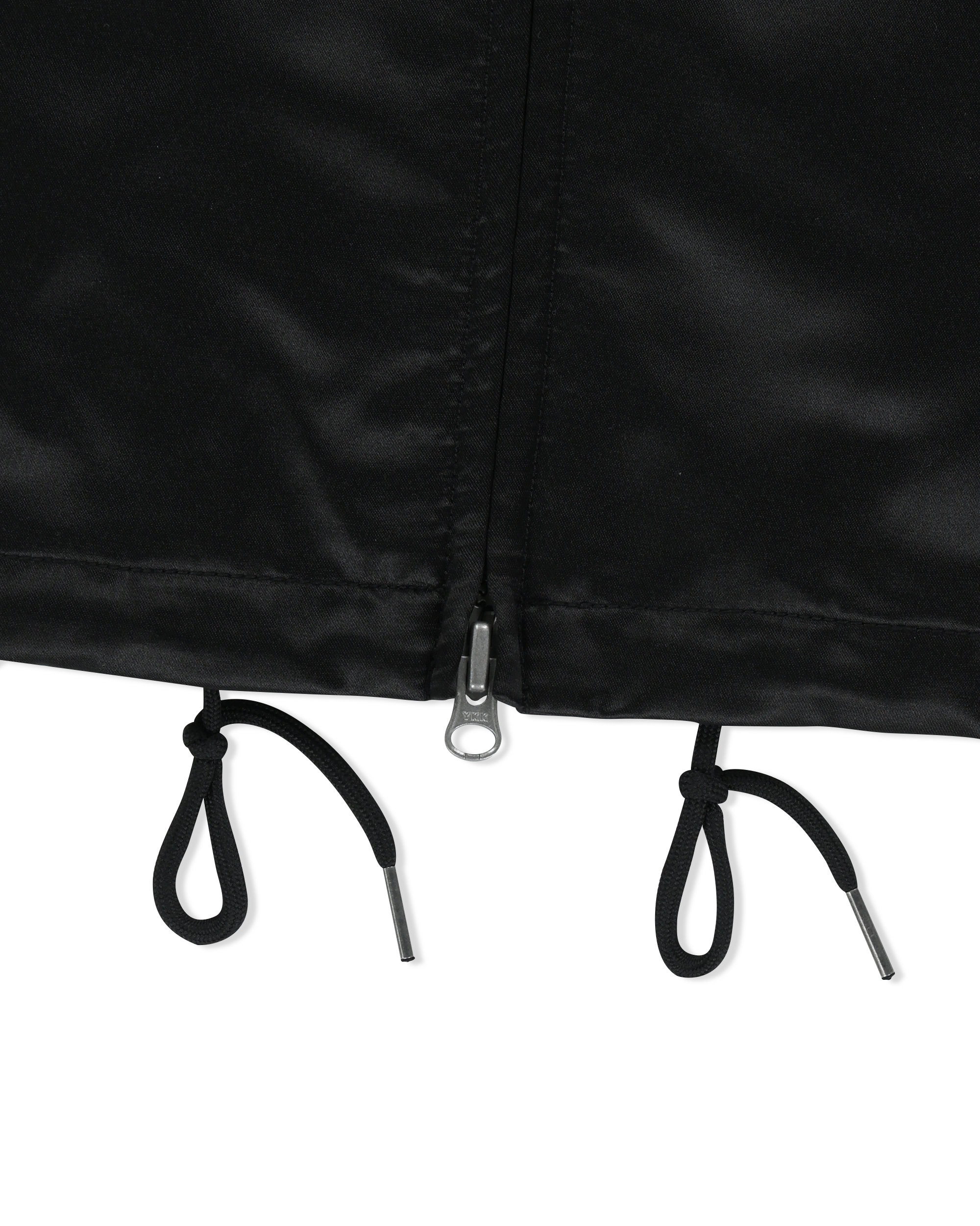 yeseyesee - Chain Stitch Logo Coach Jacket (Black) product image 3 | TRAB K-Fashion Australia