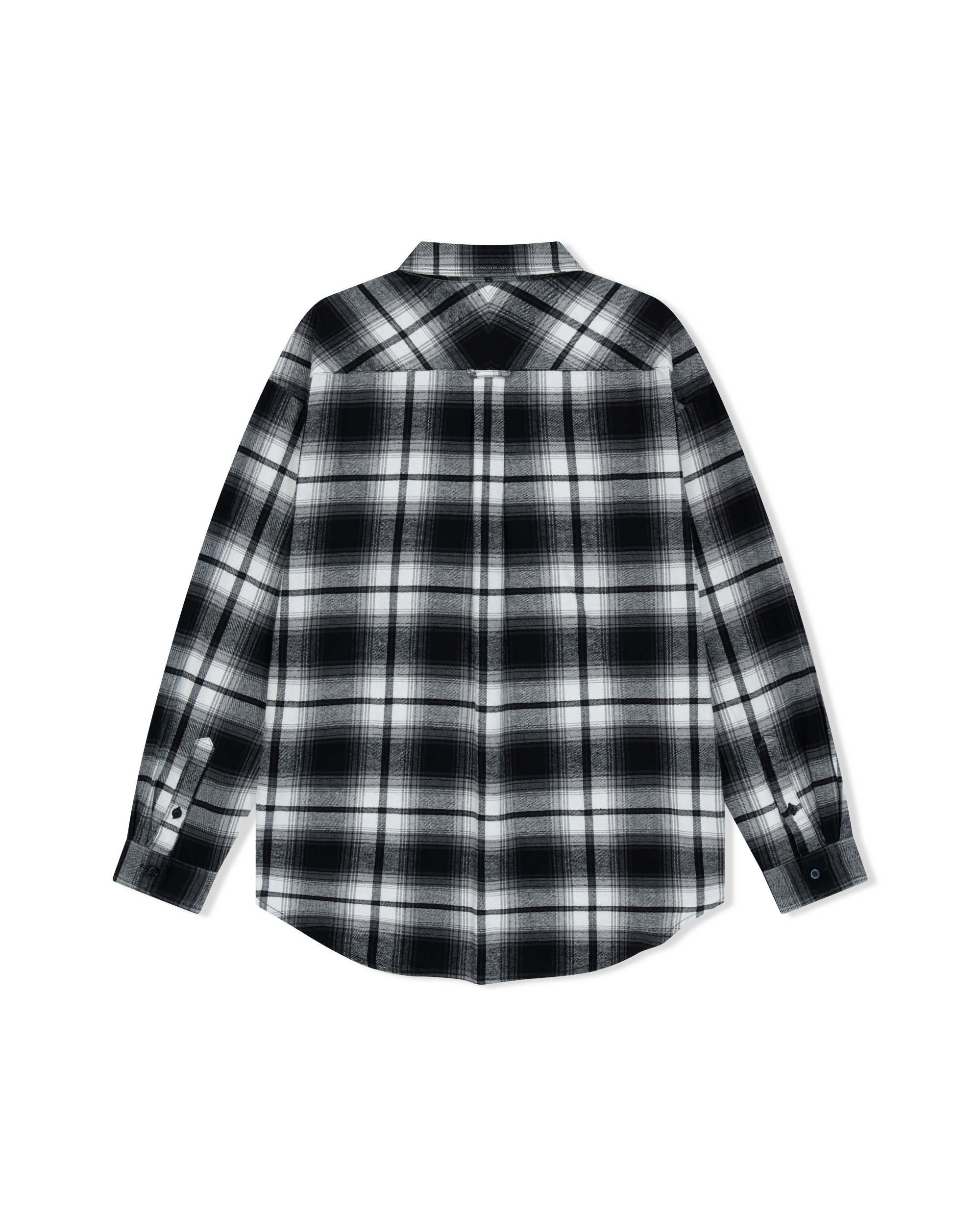 yeseyesee - Flannel Check Shirt (Black) product image 2 | TRAB K-Fashion Australia