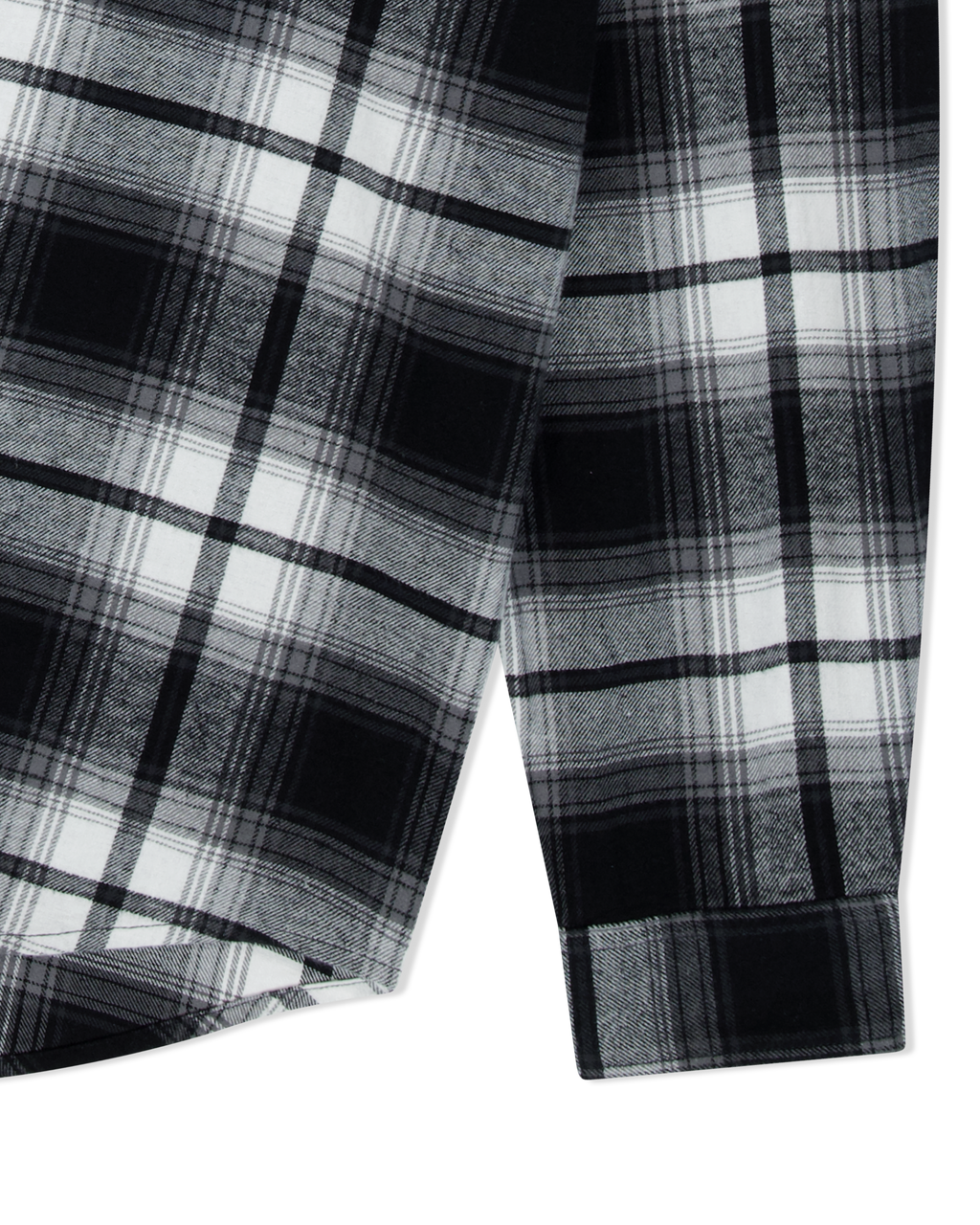 yeseyesee - Flannel Check Shirt (Black) product image 6 | TRAB K-Fashion Australia