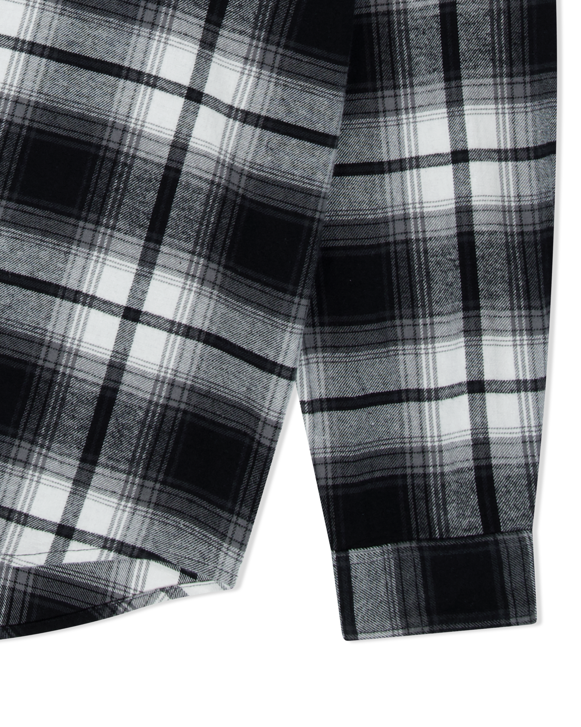 yeseyesee - Flannel Check Shirt (Black) product image 6 | TRAB K-Fashion Australia