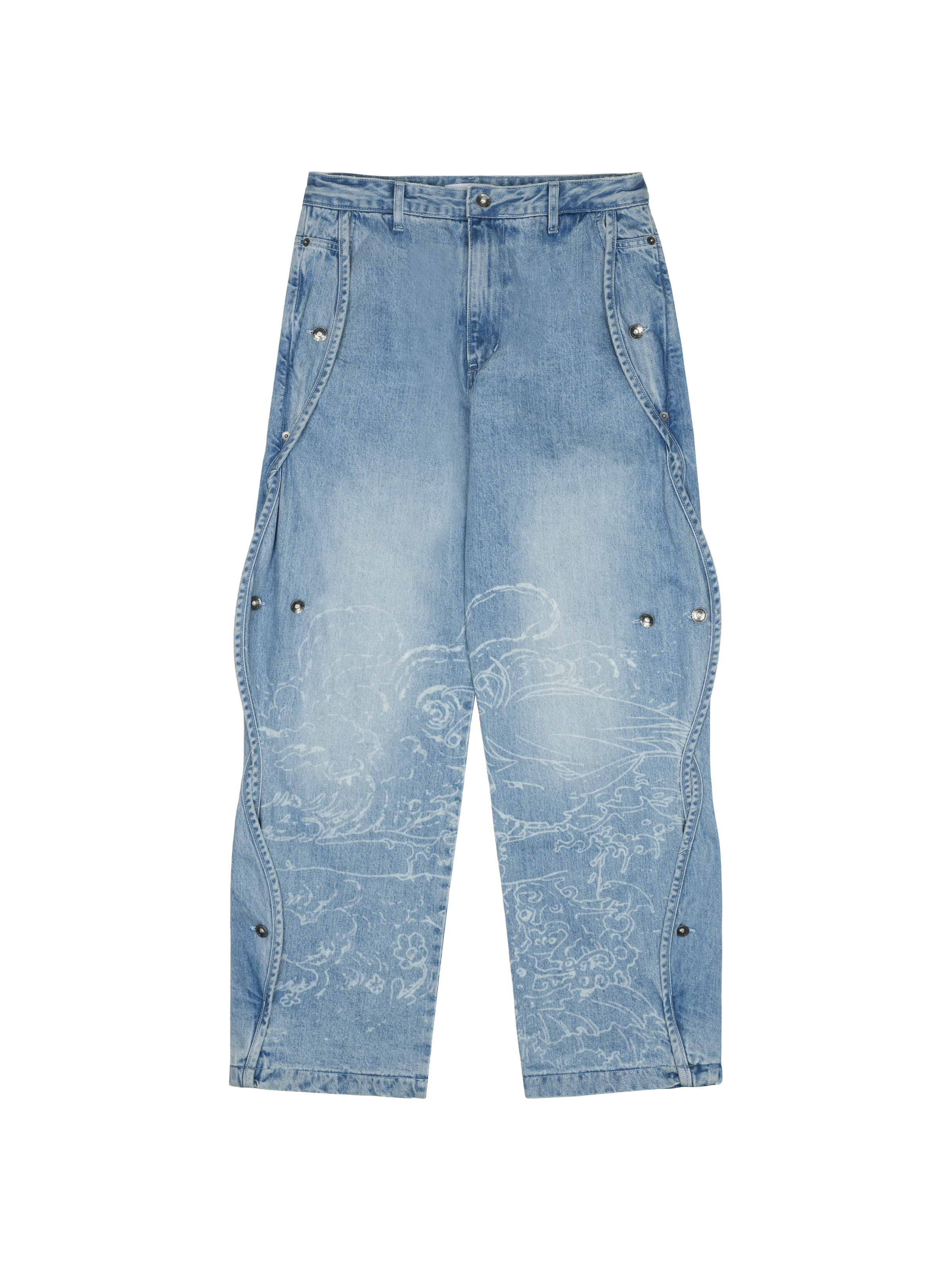 San San Gear - San San X Yuminha Pants (Blue) product image 1 | TRAB K-Fashion Australia