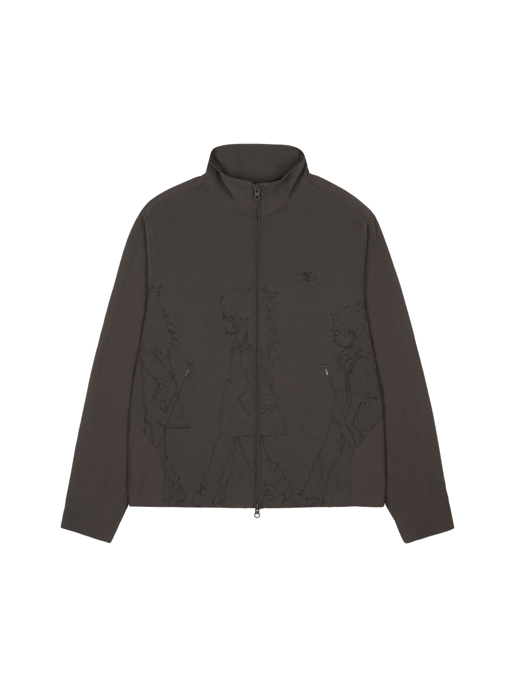 San San Gear - San San X Yuminha Jacket (Charcoal) product image 1 | TRAB K-Fashion Australia