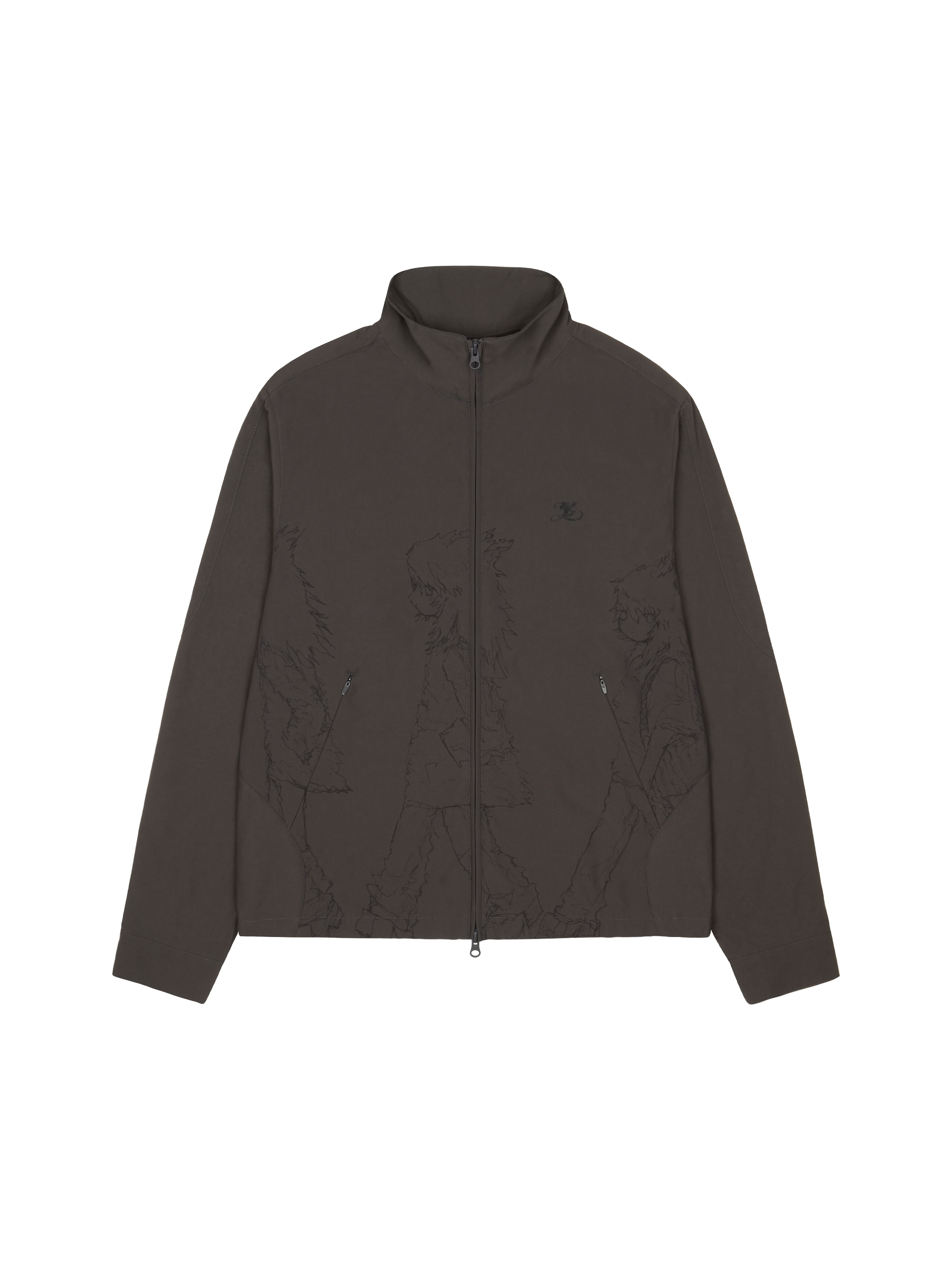 San San Gear - San San X Yuminha Jacket (Charcoal) product image 1 | TRAB K-Fashion Australia