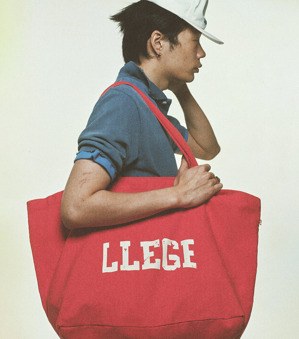 Llege - Work Out Tote Bag (Red) product image 6 | TRAB K-Fashion Australia