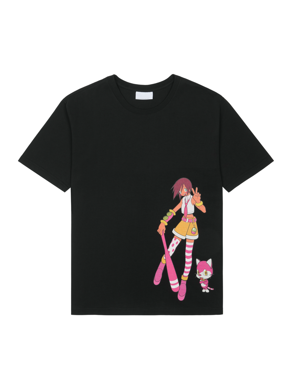 San San Gear - San San X Yuminha Trainer T-Shirt (Black) product image 1 | TRAB K-Fashion Australia