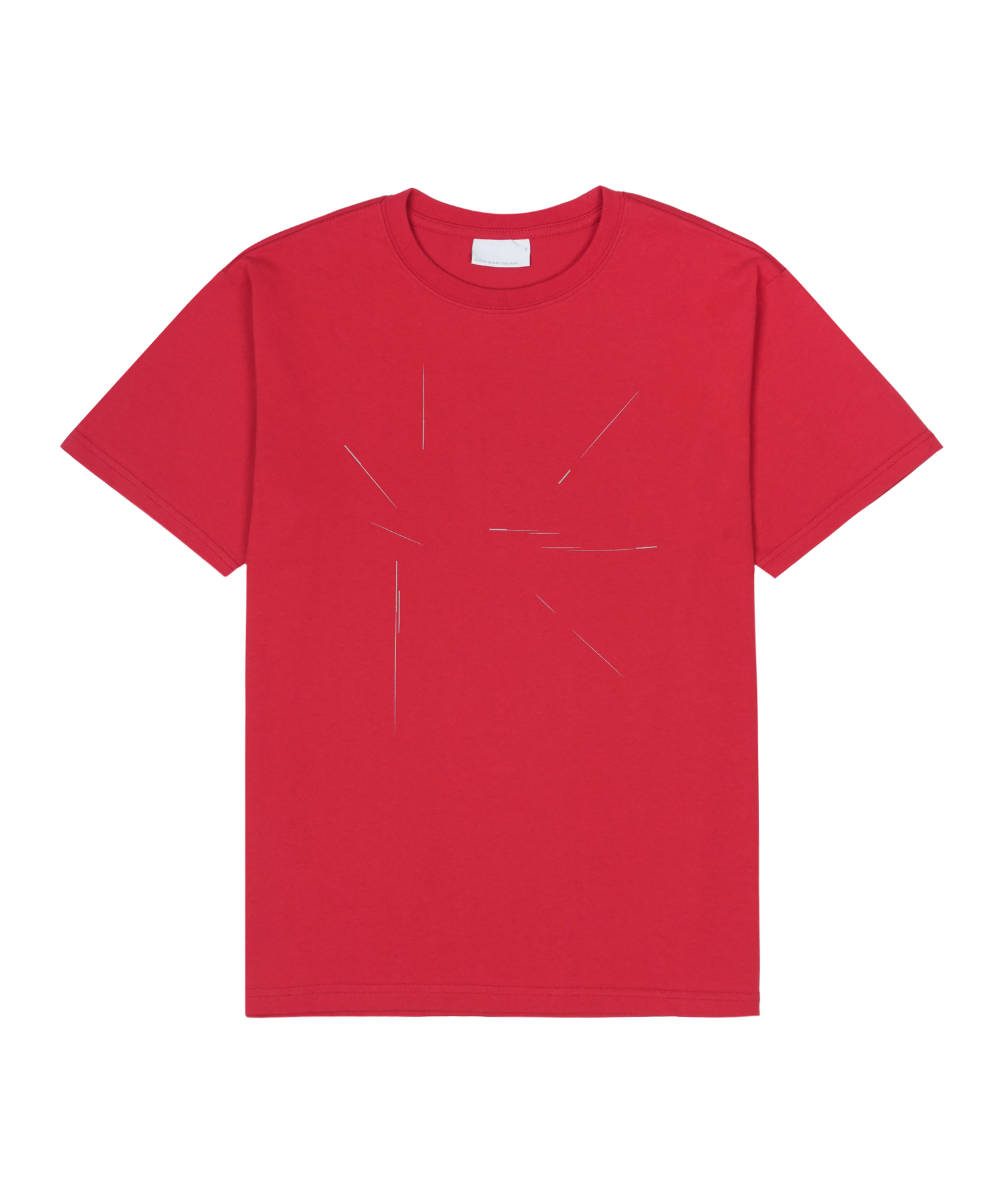 San San Gear - Incision T-Shirt (Red) product image 1 | TRAB K-Fashion Australia
