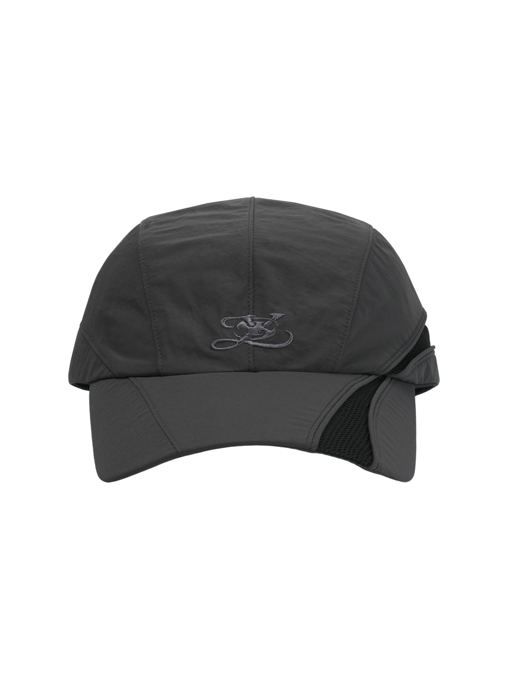 San San Gear - San San X Yuminha Nylon Cap (Charcoal) product image 1 | TRAB K-Fashion Australia