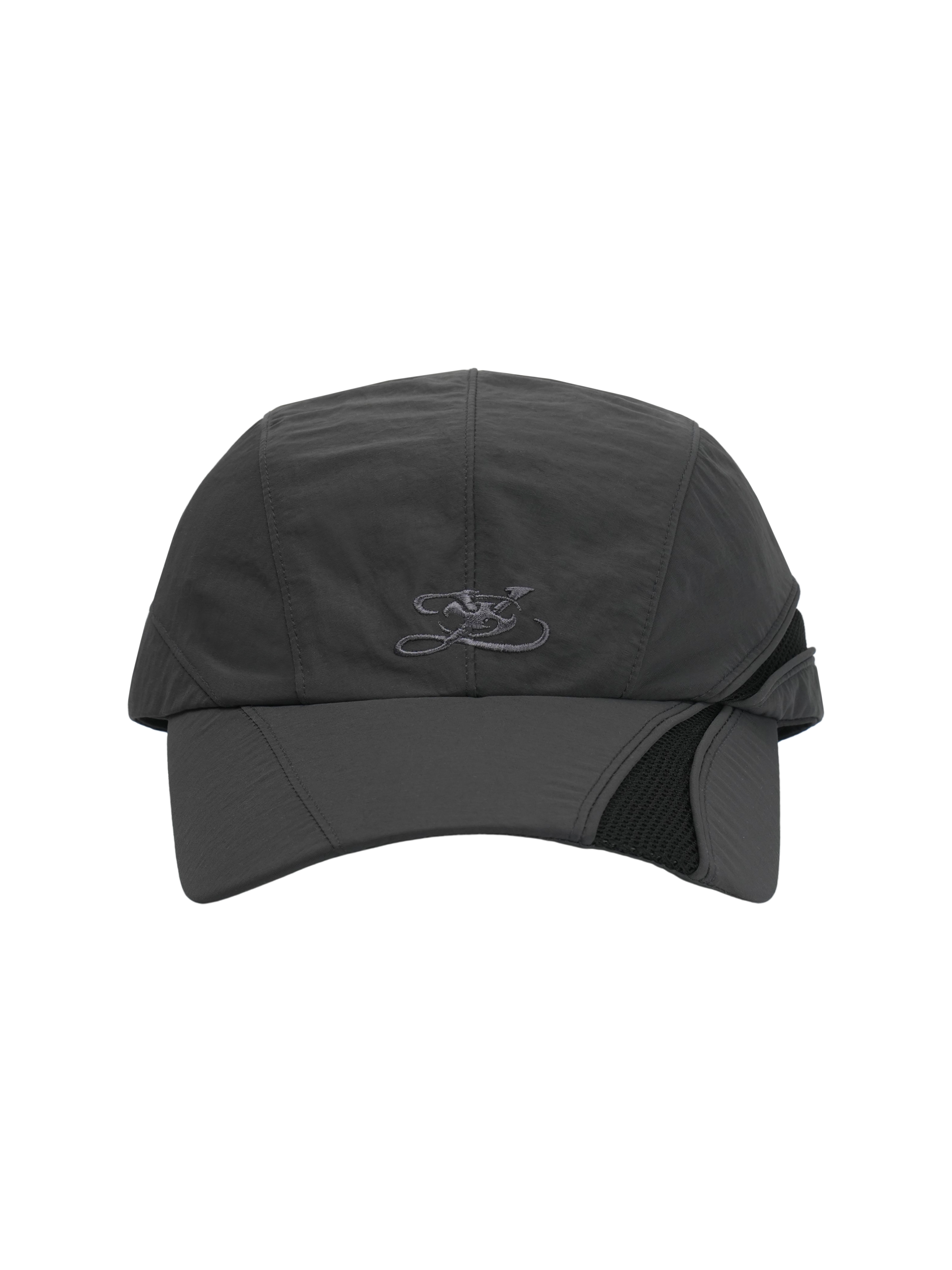 San San Gear - San San X Yuminha Nylon Cap (Charcoal) product image 1 | TRAB K-Fashion Australia