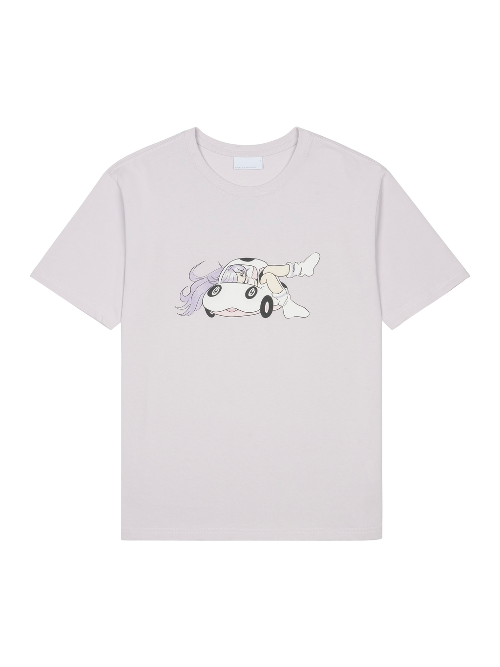 San San Gear - San San X Yuminha Kuruma T-Shirt (Light Purple) product image 1 | TRAB K-Fashion Australia