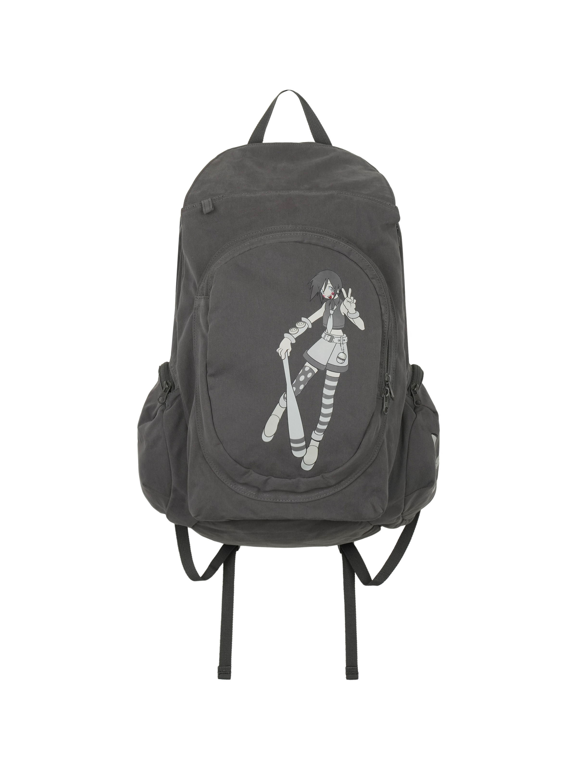 San San Gear - San San X Yuminha Backpack (Charcoal) product image 1 | TRAB K-Fashion Australia
