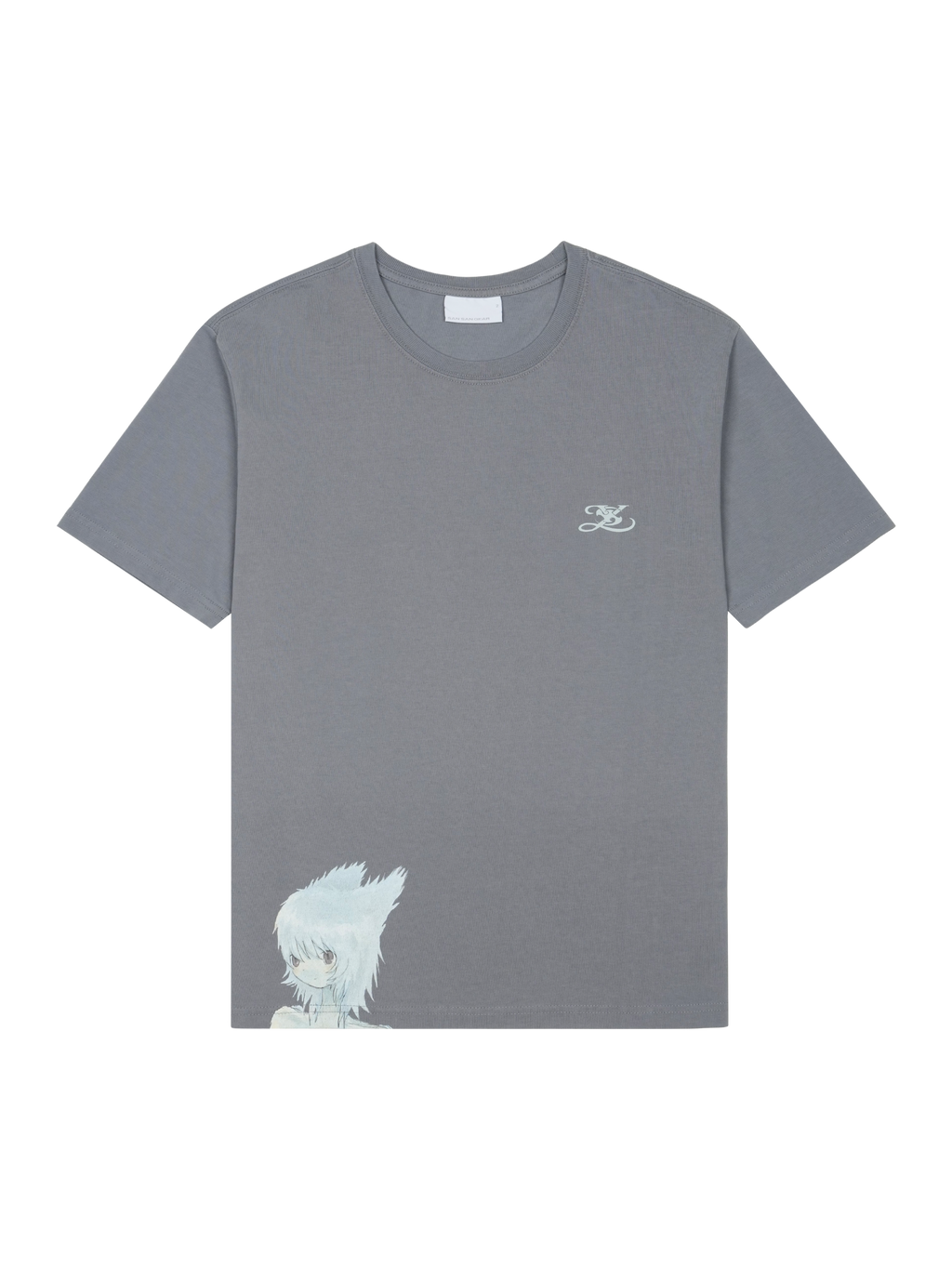 San San Gear - San San X Yuminha Piano T-Shirt (Blue Charcoal) product image 1 | TRAB K-Fashion Australia