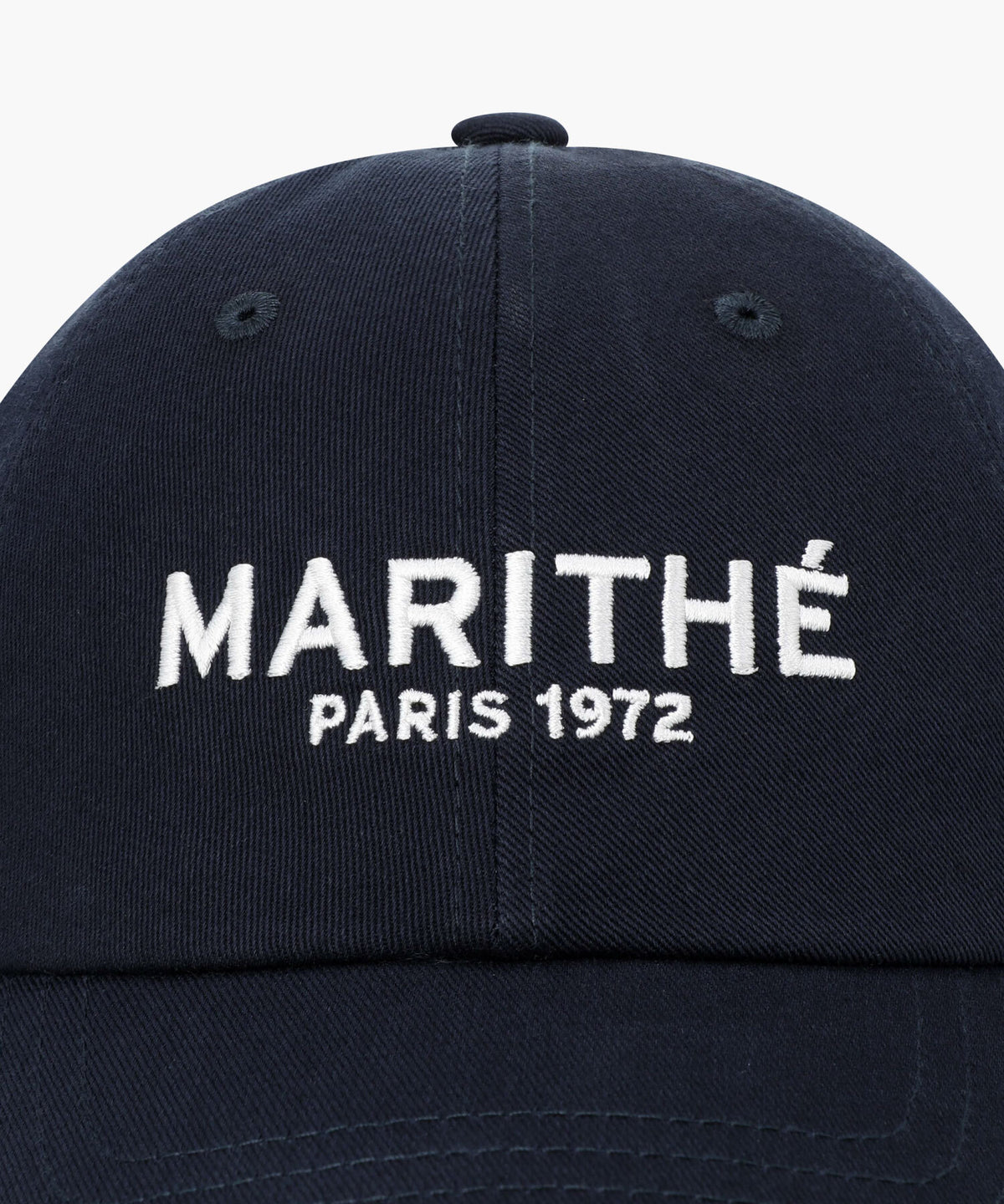 Marithe & Francois Girbaud - Regular Logo Ball Cap (Navy) product image 3 | TRAB K-Fashion Australia