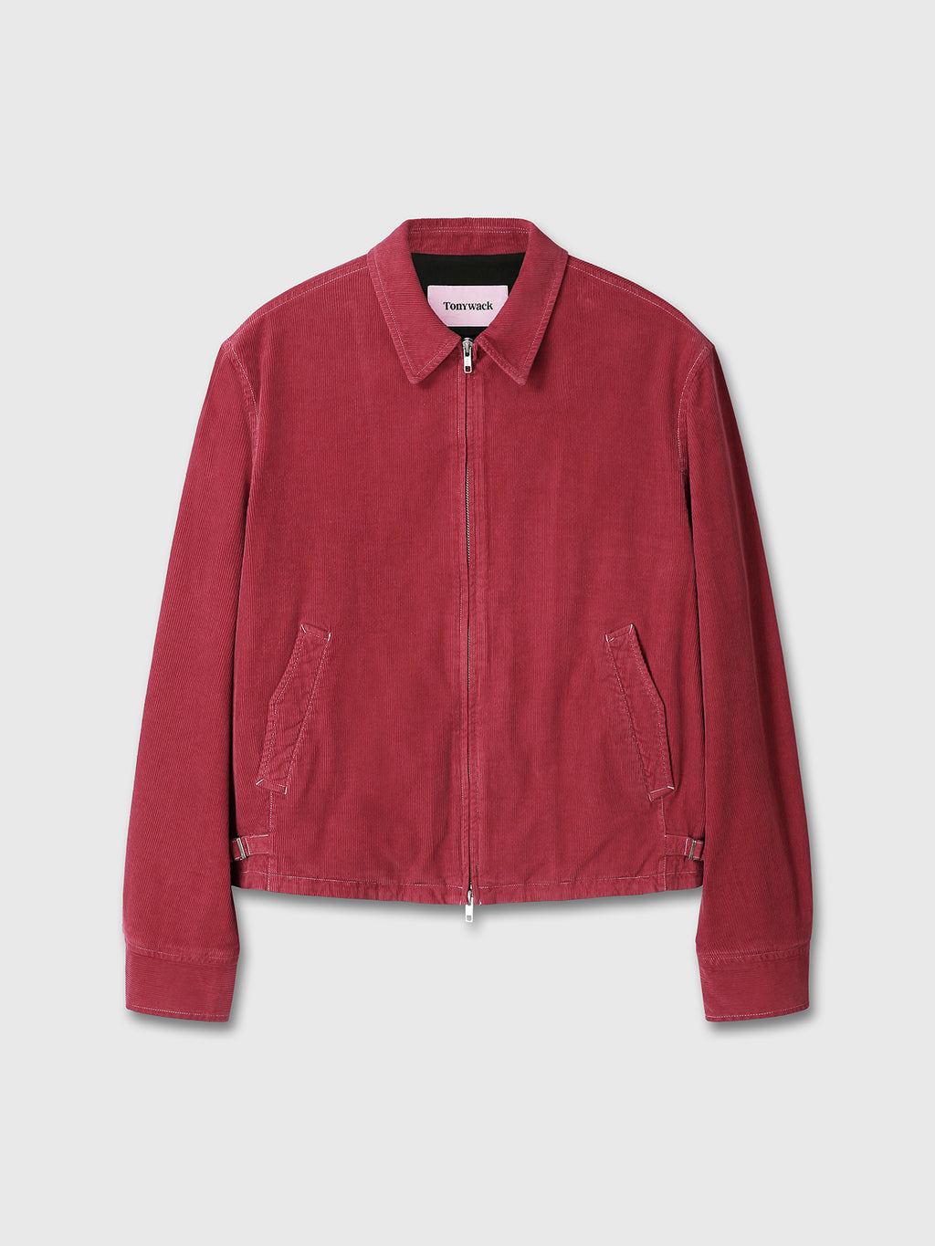 Tonywack - Garment Dyed Corduroy Zip Jacket (Faded Red) product image 9 | TRAB K-Fashion Australia
