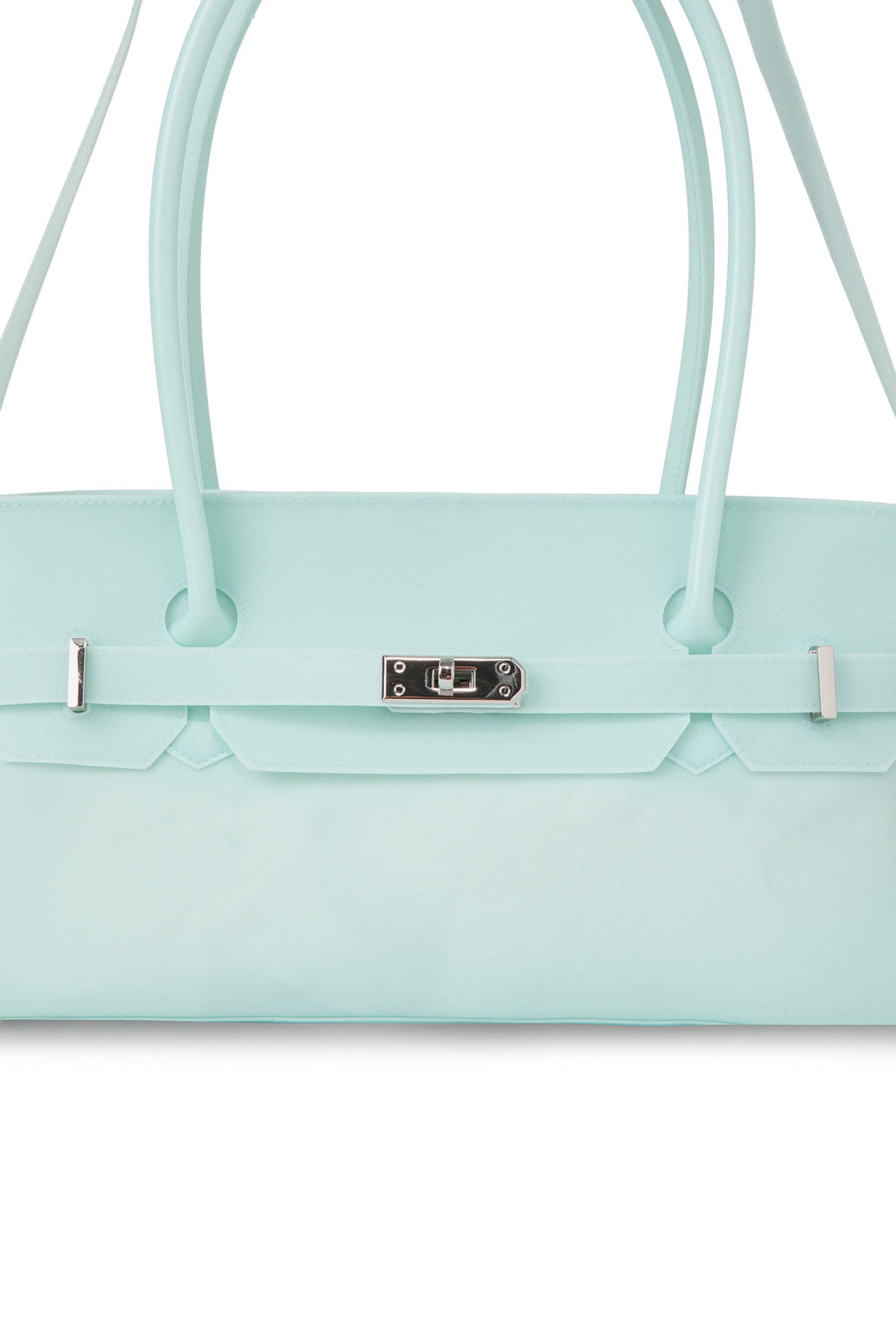 Deinet - [free Card Wallet] Jelly Two-Way Bag (Ice Blue) product image 6 | TRAB K-Fashion Australia