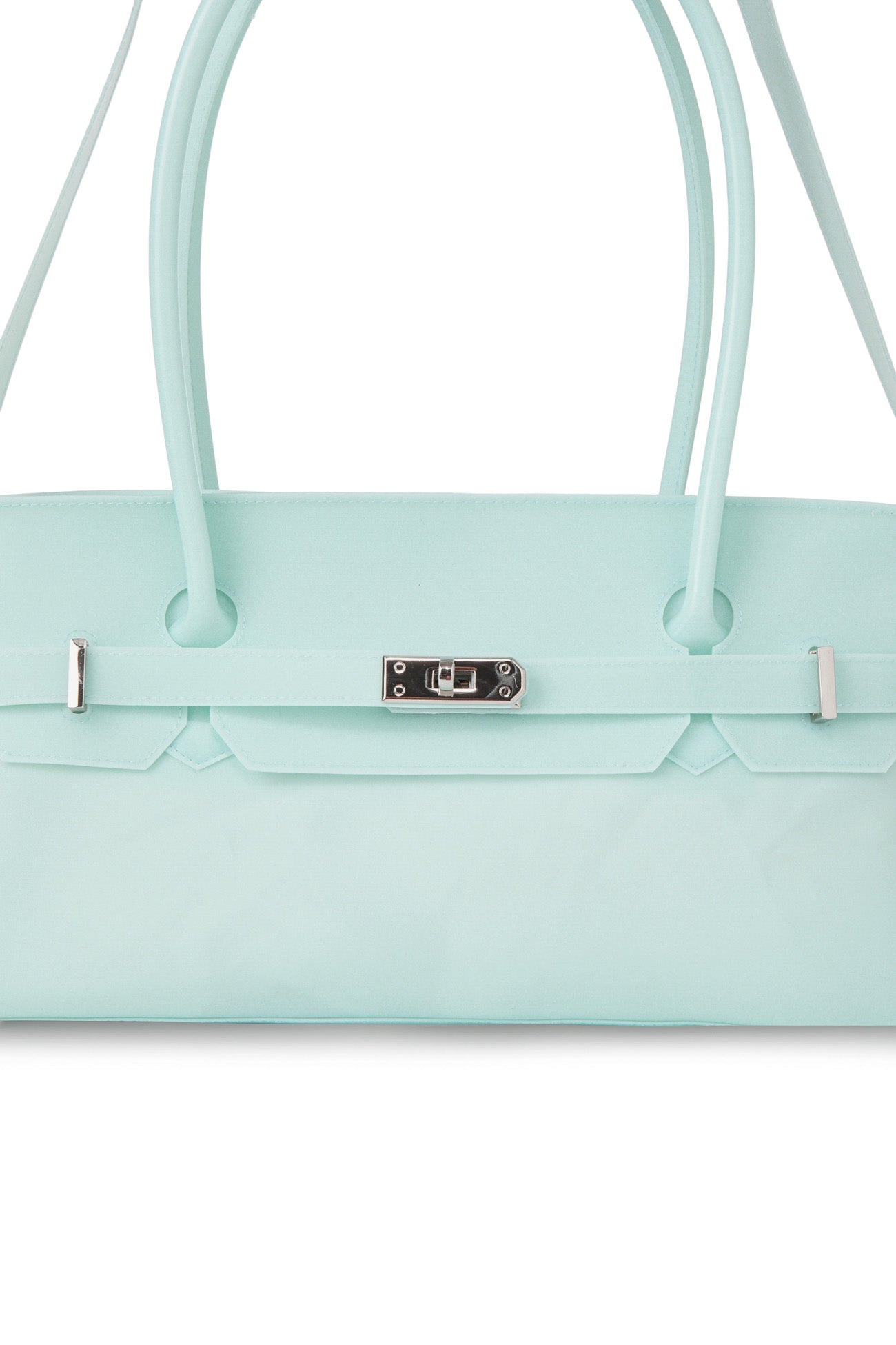 Deinet - [free Card Wallet] Jelly Two-Way Bag (Ice Blue) product image 6 | TRAB K-Fashion Australia