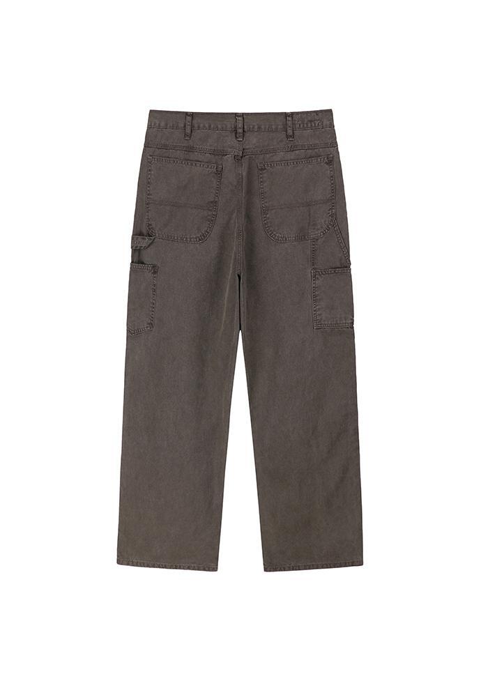 Art if acts - Washed Carpenter Pants (Mud Brown) product image 9 | TRAB K-Fashion Australia