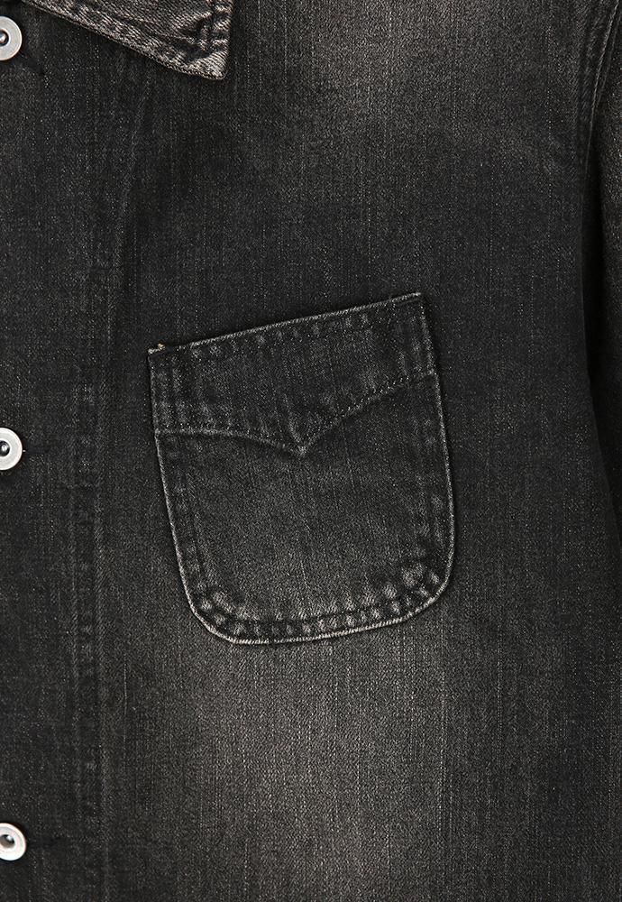 Art if acts - Denim Western Coverall Jacket (Used Black) product image 12 | TRAB K-Fashion Australia