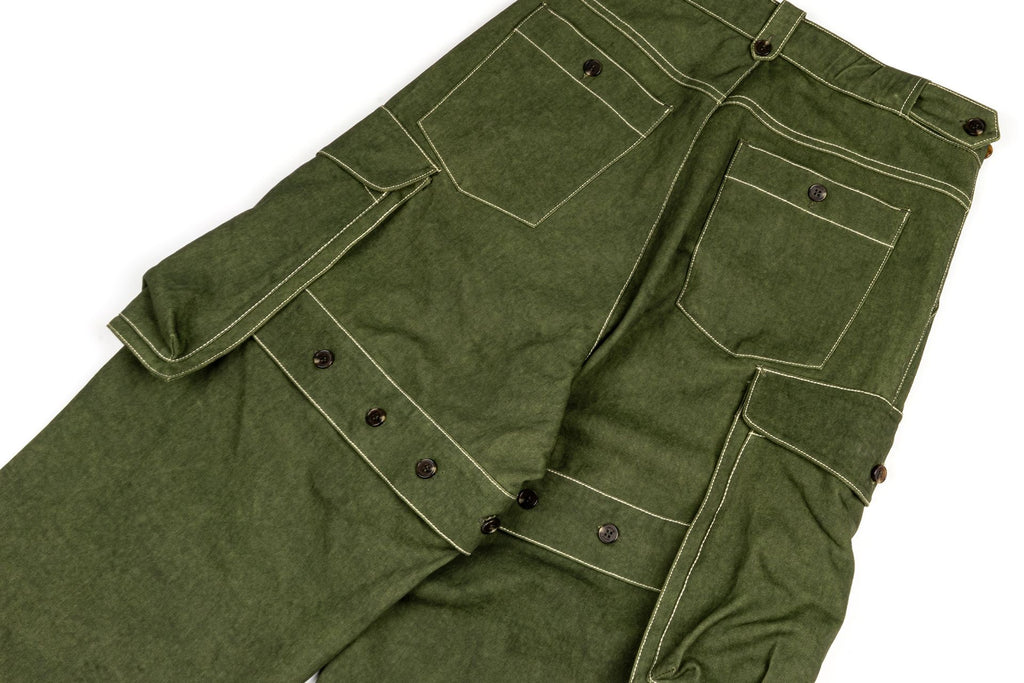 Ioedle - Assembled Cargo Pants With Screws Loosened (Green) product image 8 | TRAB K-Fashion Australia