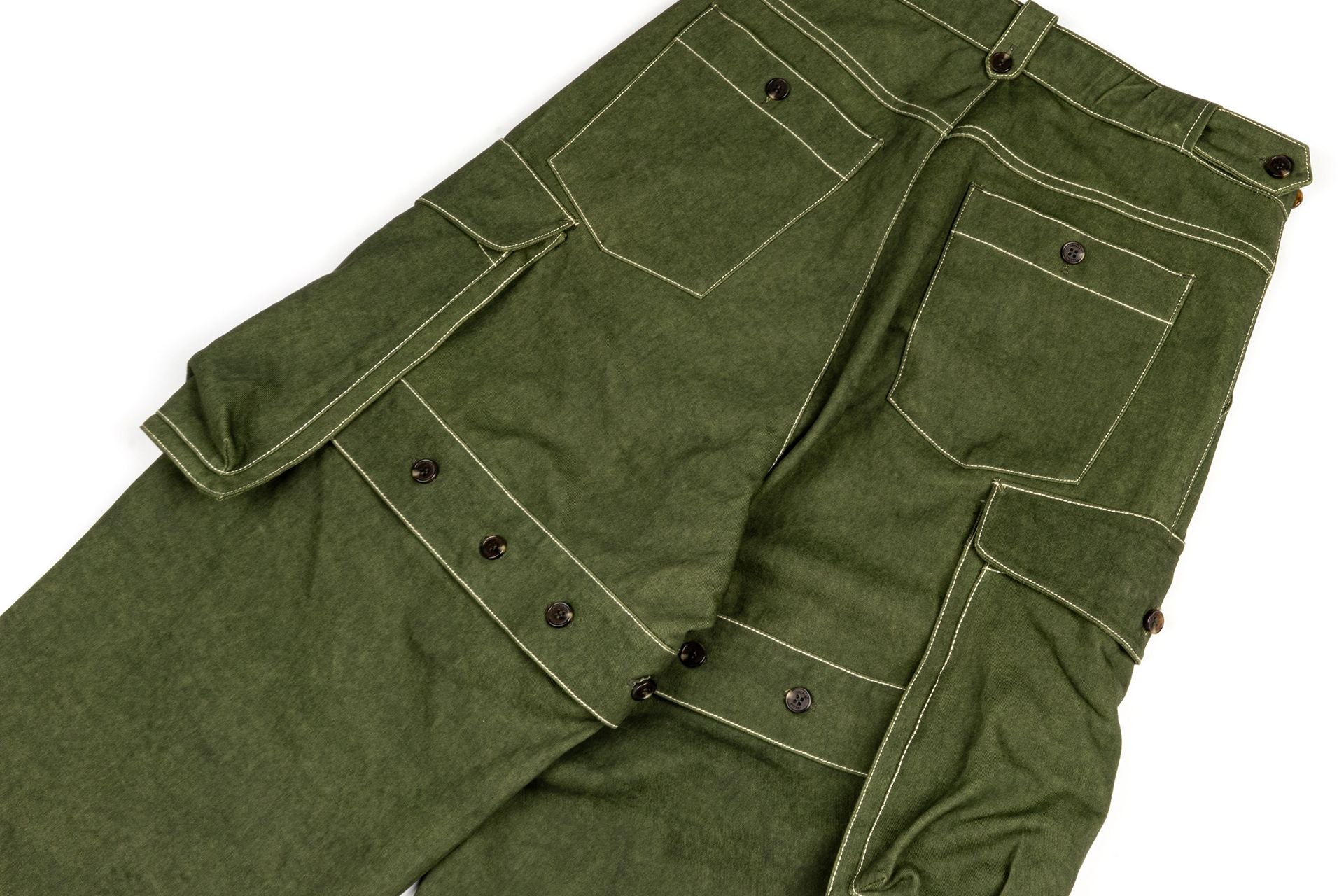 Ioedle - Assembled Cargo Pants With Screws Loosened (Green) product image 8 | TRAB K-Fashion Australia