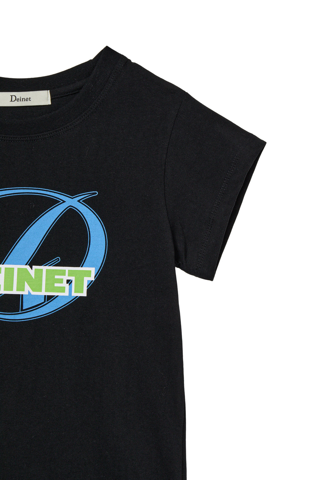 Deinet - Signature Logo Slim T-Shirt (Black) product image 4 | TRAB K-Fashion Australia