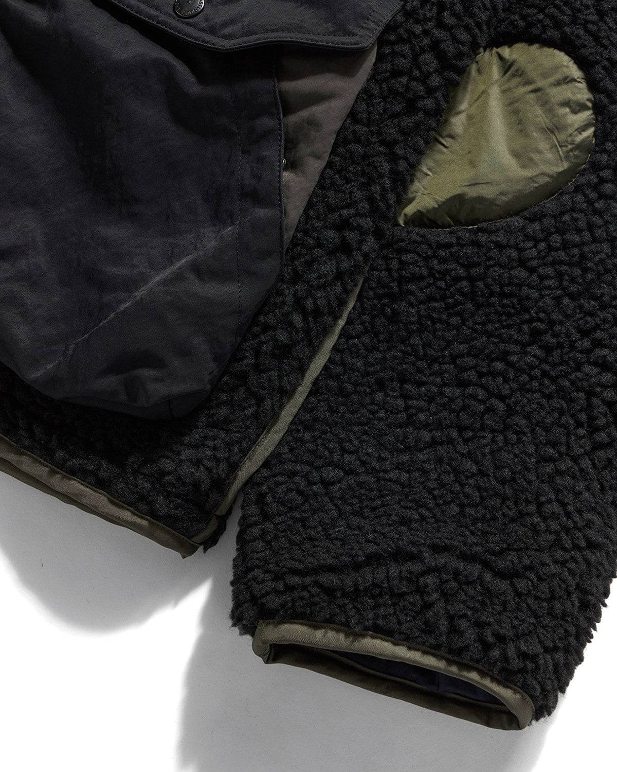 Eastlogue - Alpine Layered Fleece Jumper (Black) product image 9 | TRAB K-Fashion Australia