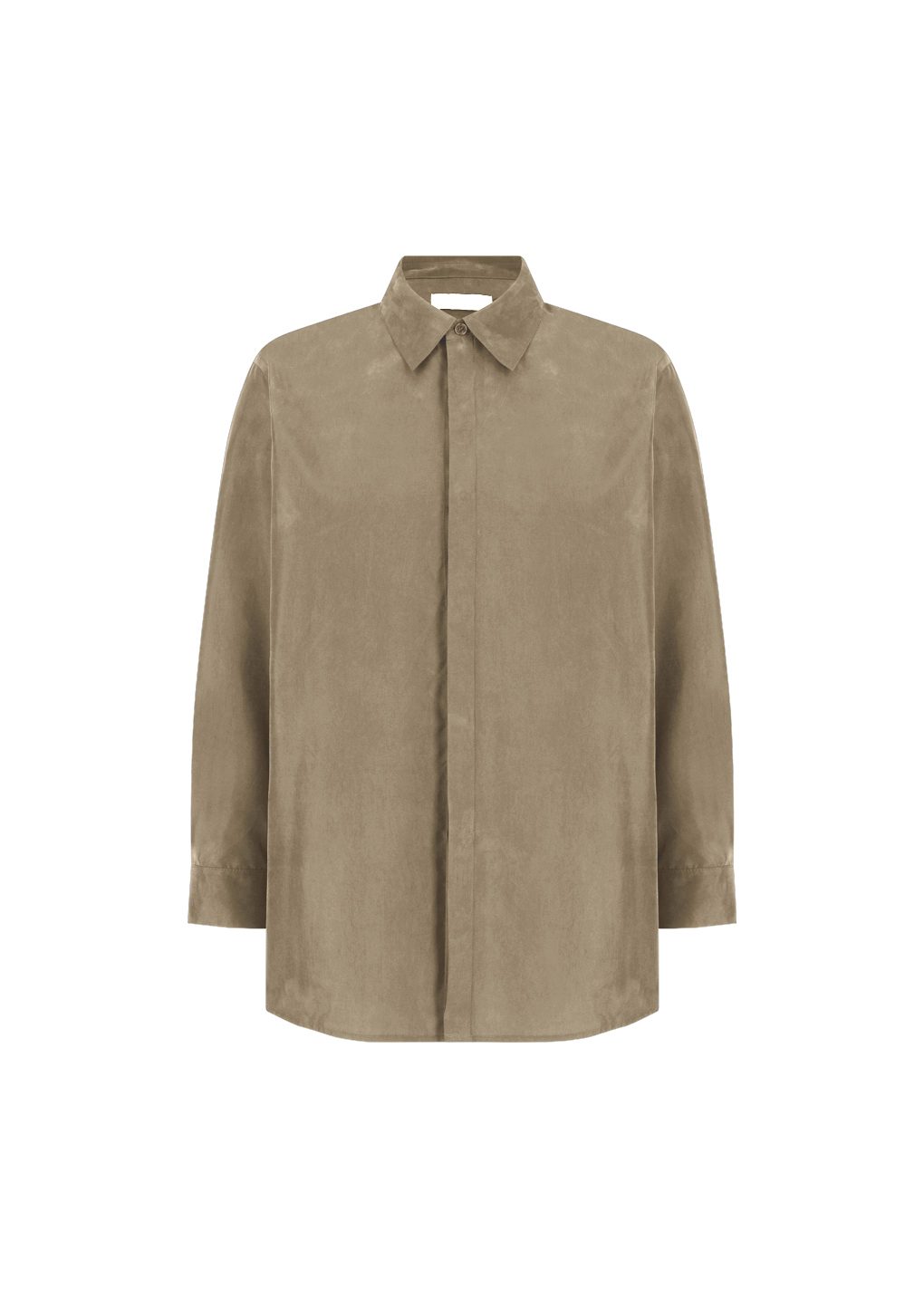 Amomento - Cupro shirt (Khaki) product image 22 | TRAB K-Fashion Australia