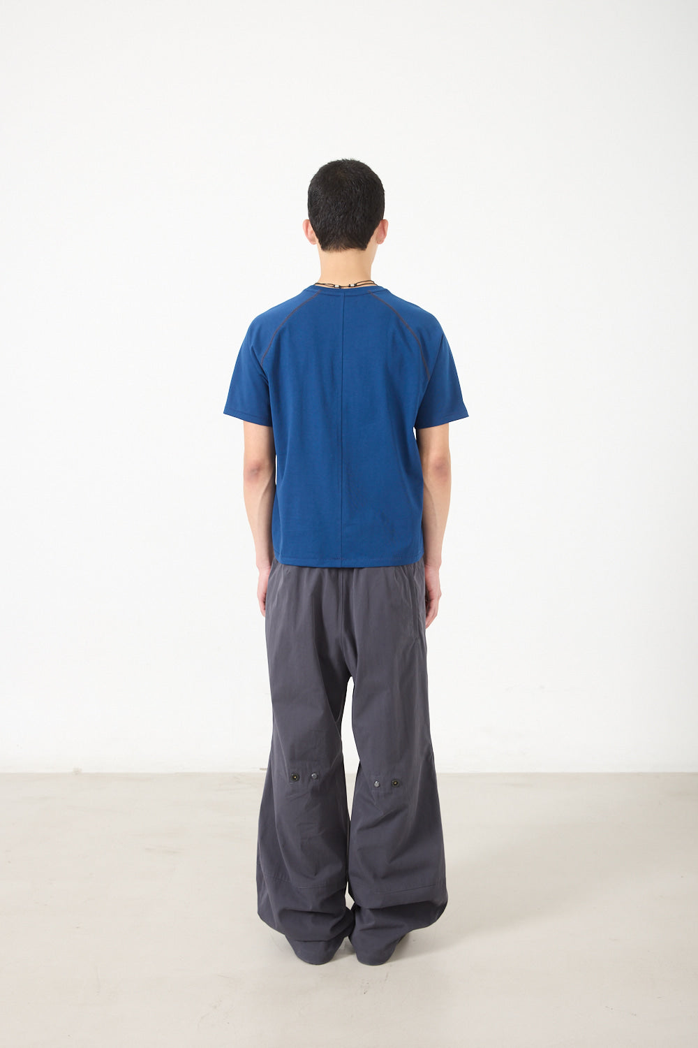 Hatchingroom - Crop Tee 1/2 (Dark Blue) product image 8 | TRAB K-Fashion Australia