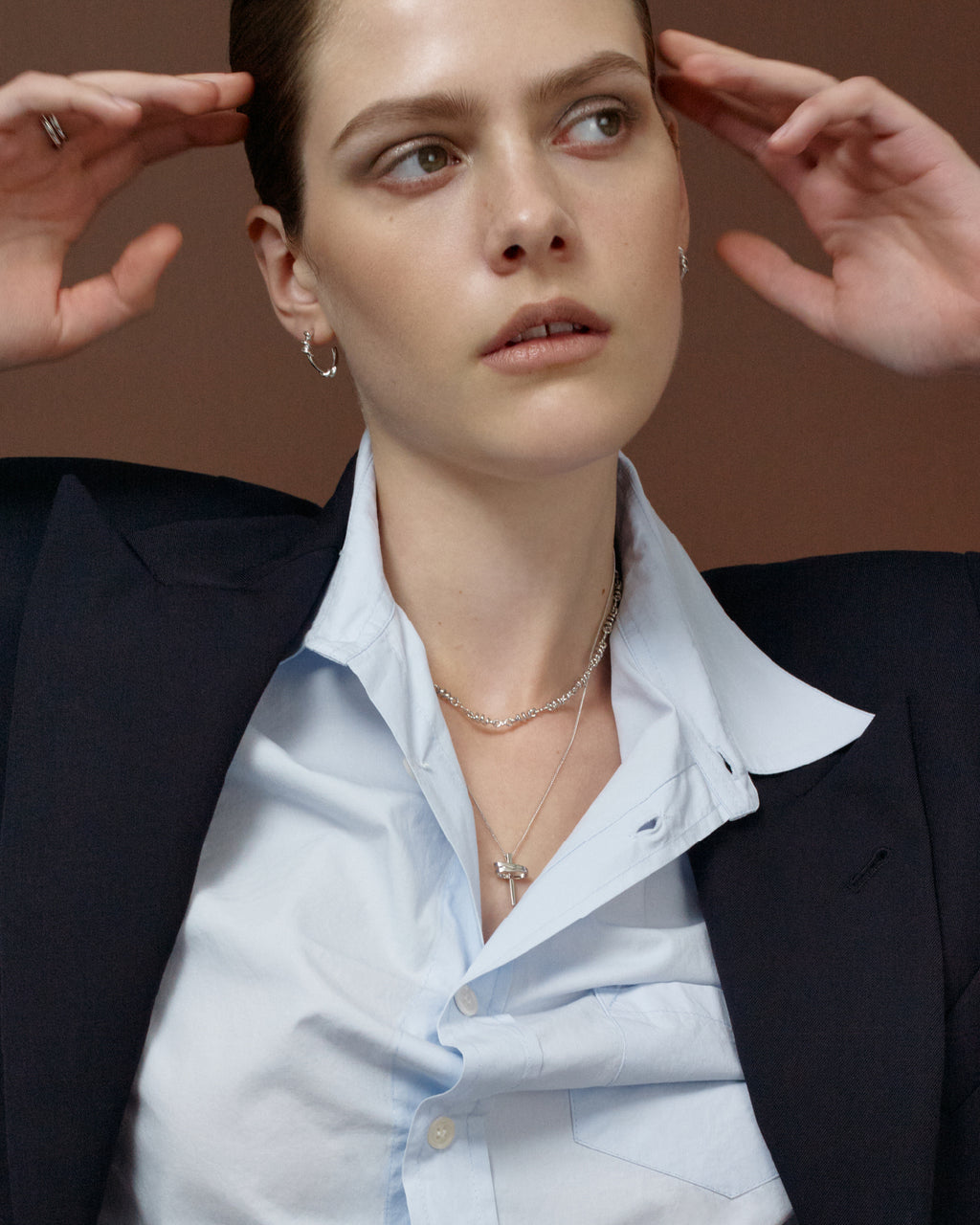 Numbering - All-Around Coil Necklace #4806 product image 4 | TRAB K-Fashion Australia