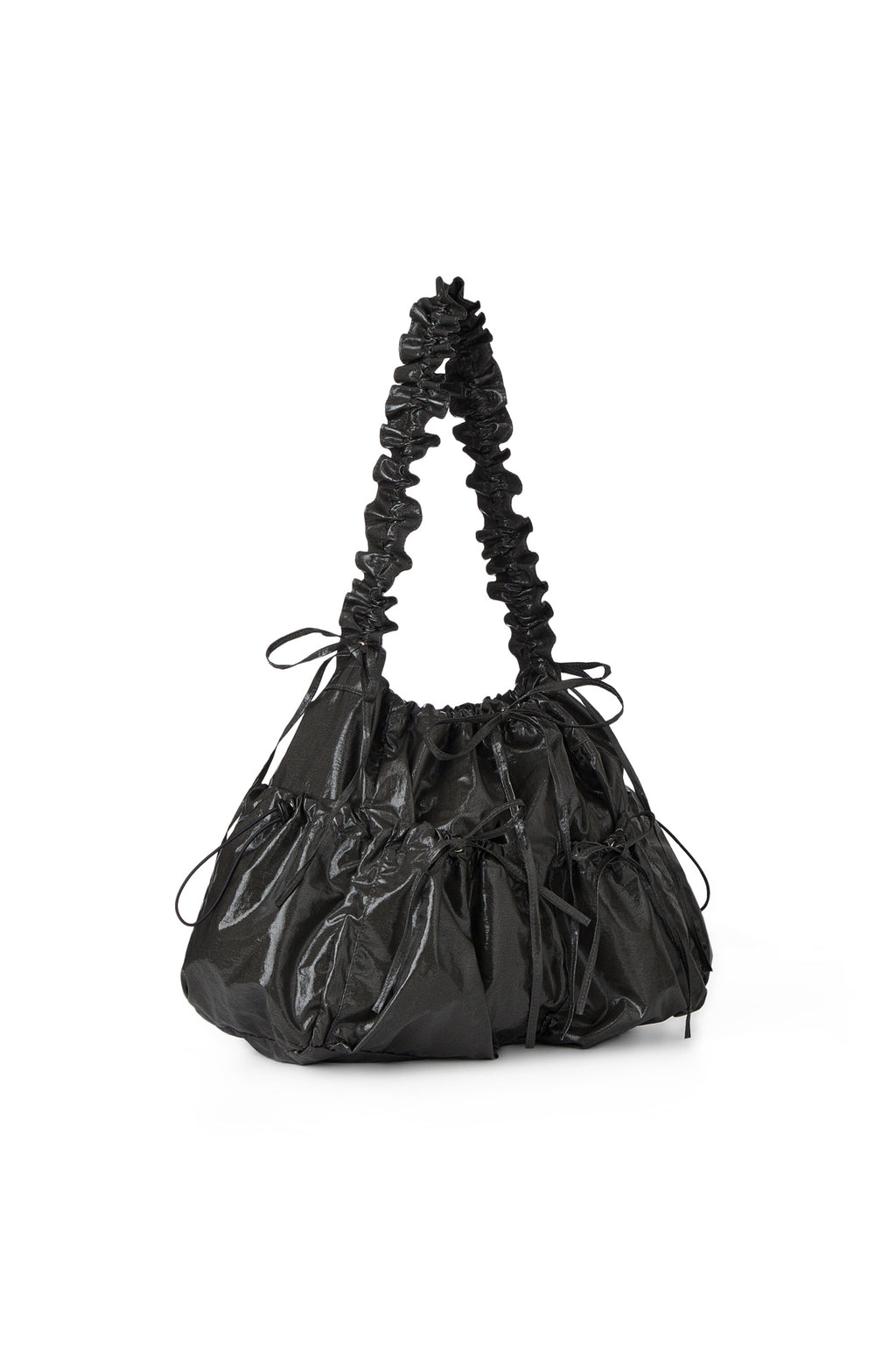 Deinet - Deinet Coating Shirring Bag (Black) product image 2 | TRAB K-Fashion Australia