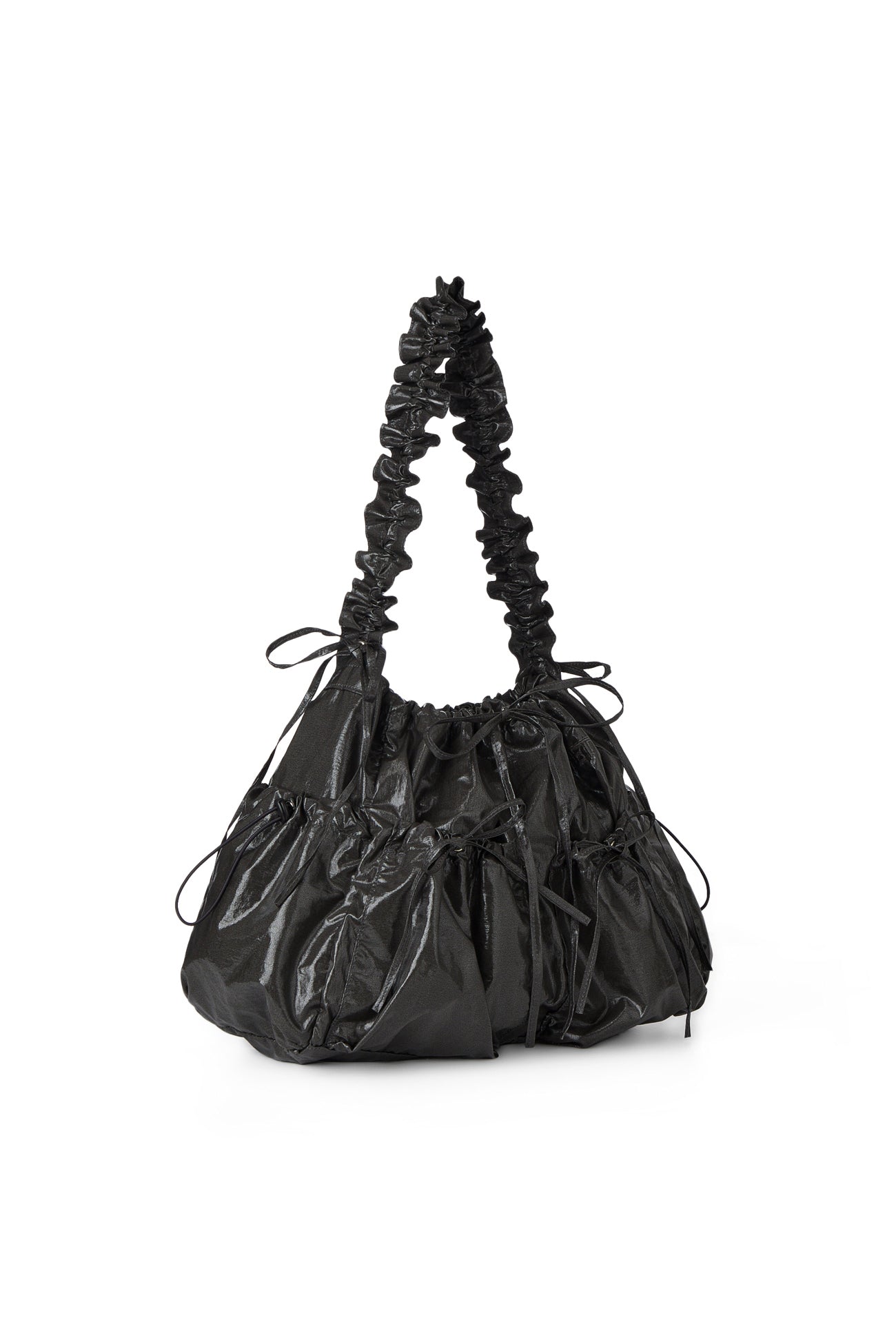 Deinet - Deinet Coating Shirring Bag (Black) product image 2 | TRAB K-Fashion Australia