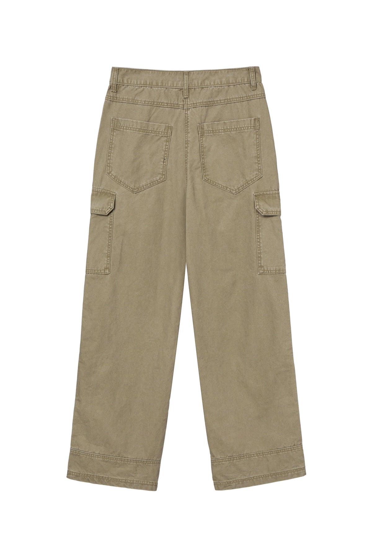 Deinet - Vintage Washed Cargo Pants (Beige) product image 2 | TRAB K-Fashion Australia