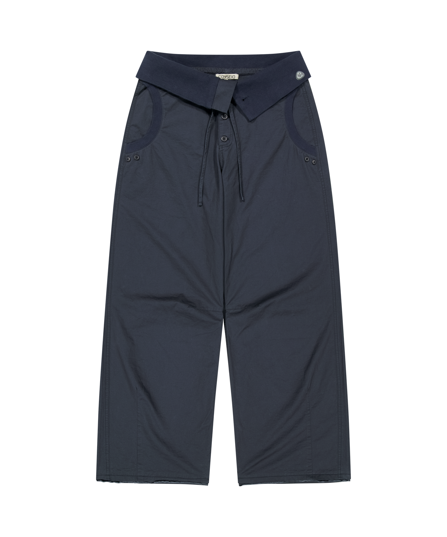 Coyseio - Flow Fold Pants (Navy) product image 1 | TRAB K-Fashion Australia