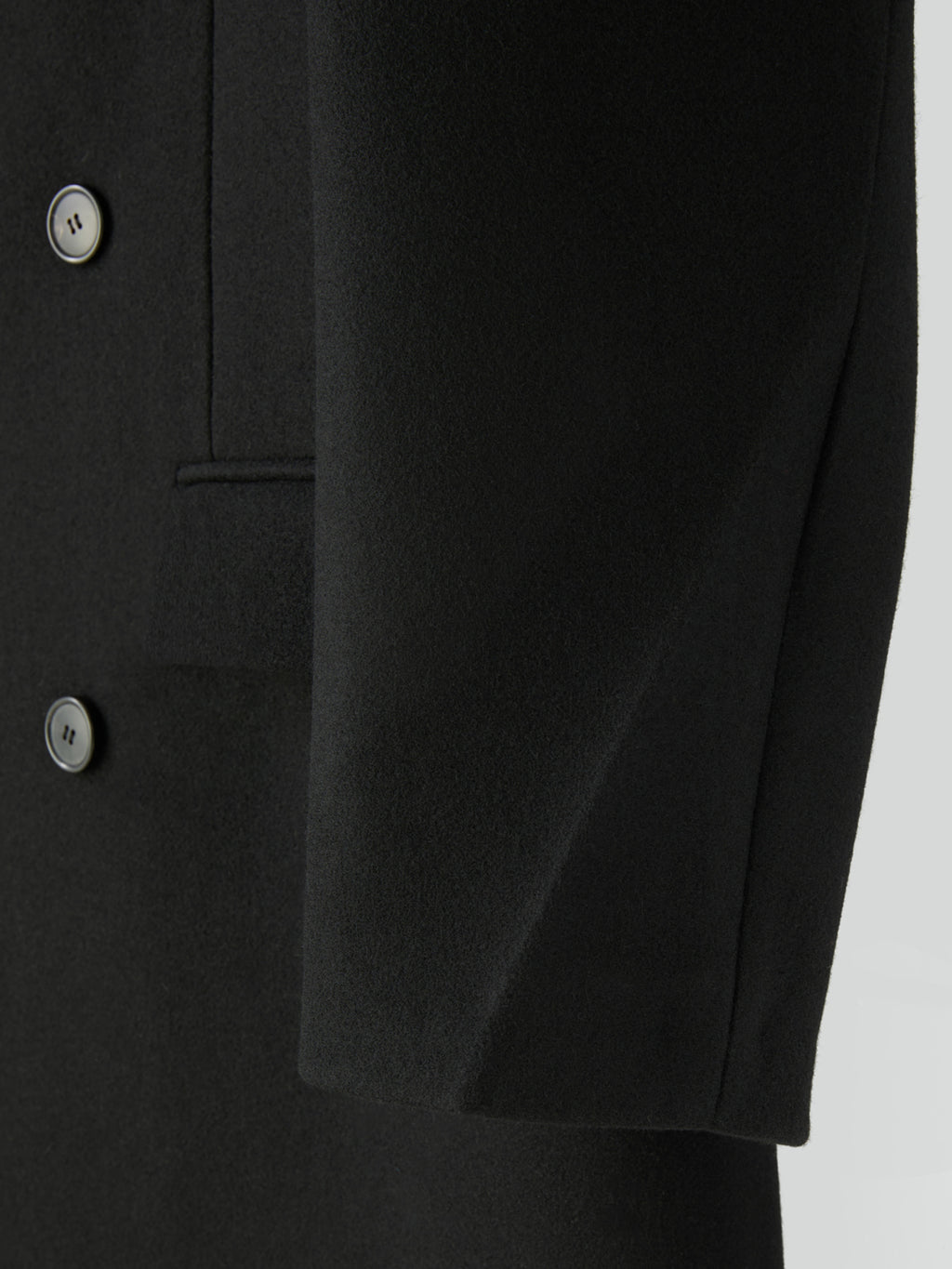 Recto - Classic Tailored Double Breasted Coat (Black) product image 9 | TRAB K-Fashion Australia