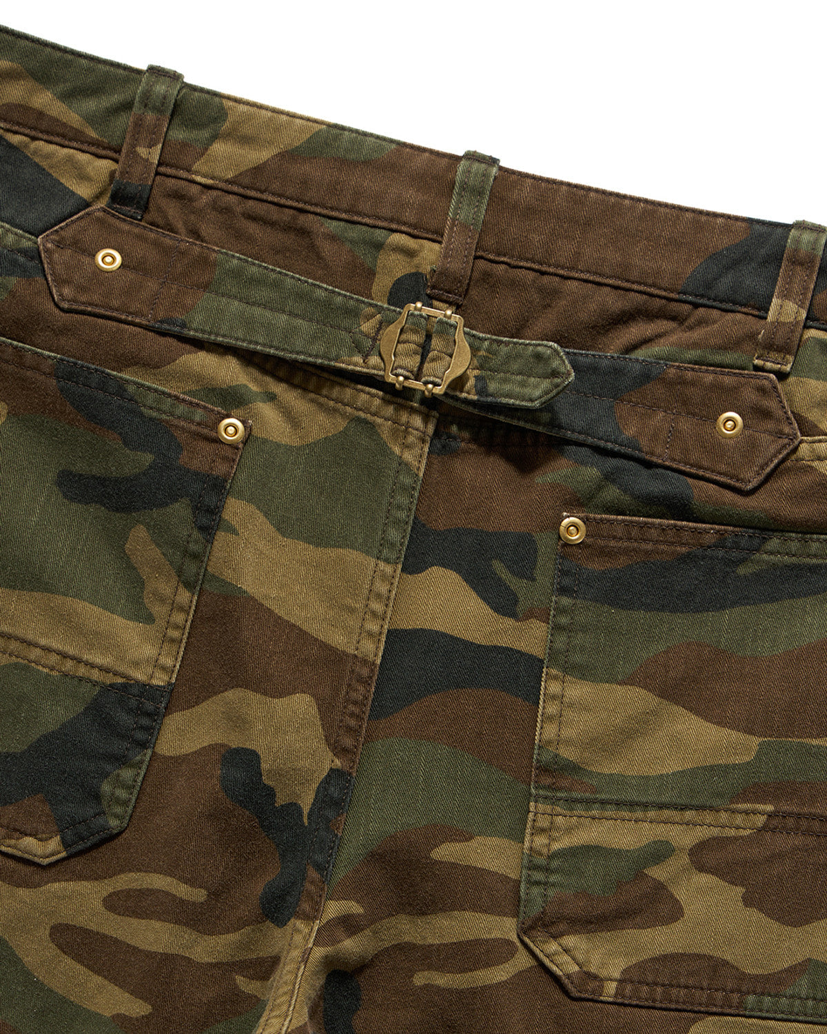 Eastlogue - Rockabilly Curved Shorts (Camo) product image 9 | TRAB K-Fashion Australia
