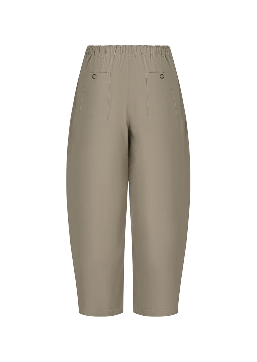 Amomento - drawstring curved pants (Khaki) product image 8 | TRAB K-Fashion Australia