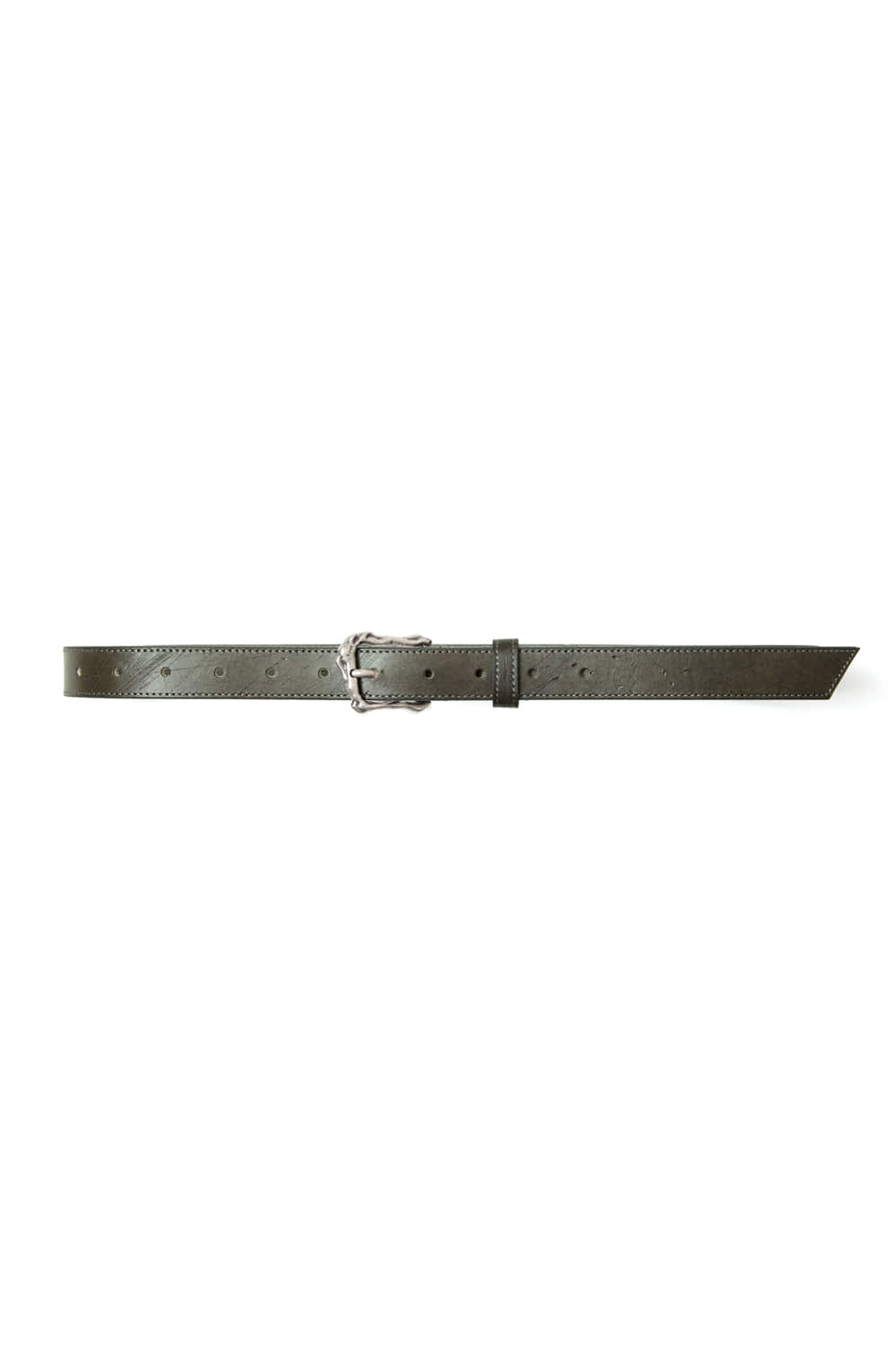 Hatchingroom - Rock Buckle Belt (Khaki) product image 2 | TRAB K-Fashion Australia