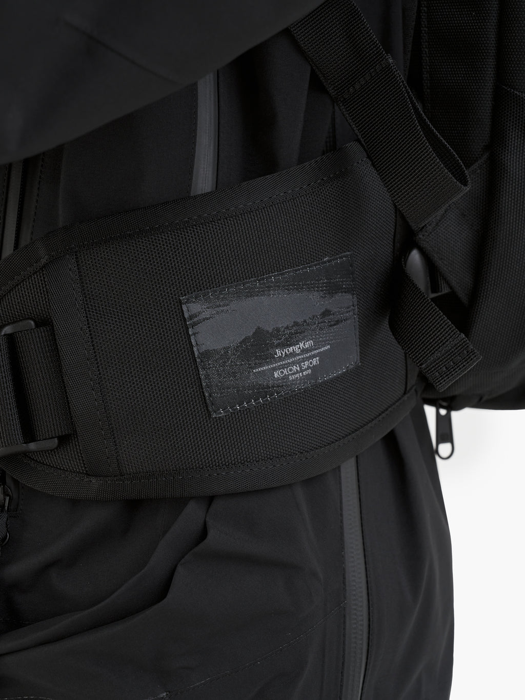 Jiyong Kim - Mountain Backpack (Black) product image 7 | TRAB K-Fashion Australia