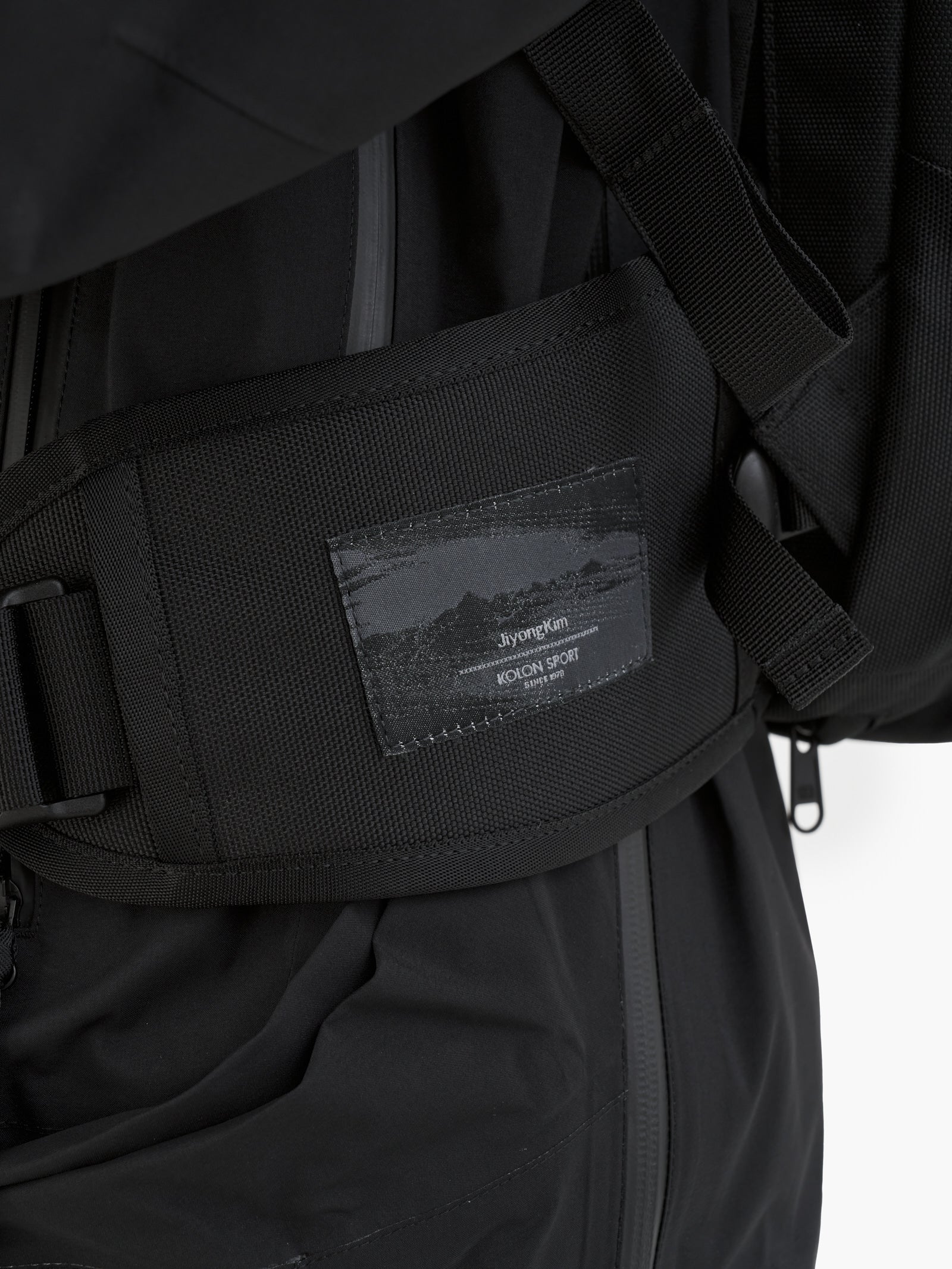 Jiyong Kim - Mountain Backpack (Black) product image 7 | TRAB K-Fashion Australia