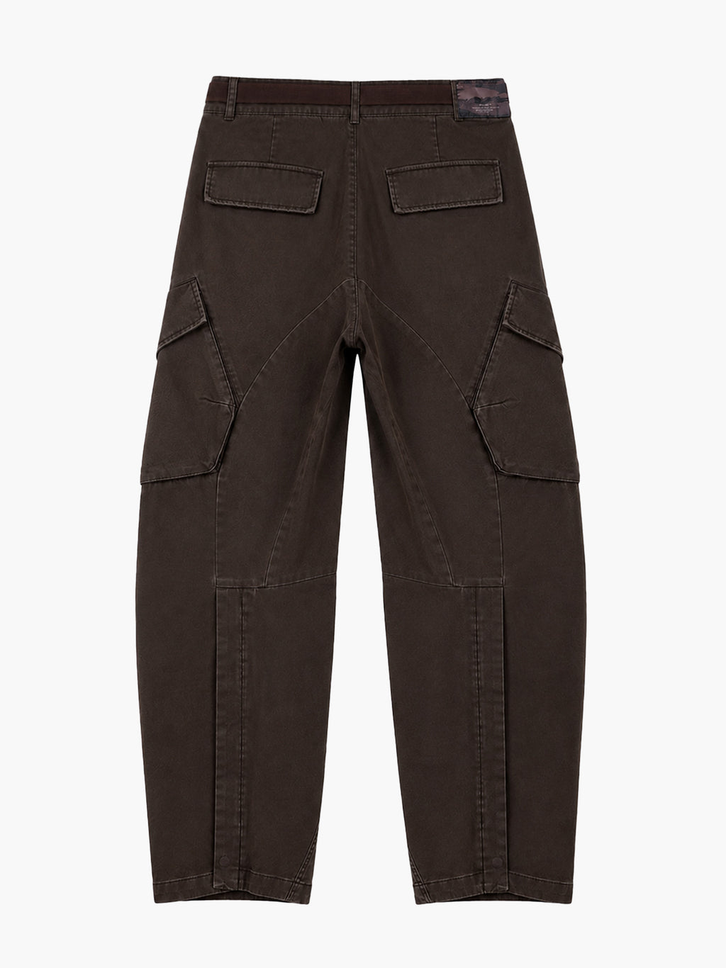 Jiyong Kim - Multi-Pocket Trousers (Brown) product image 10 | TRAB K-Fashion Australia