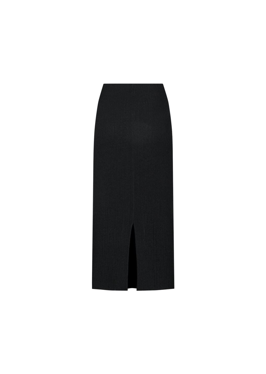 Amomento - Pleats Knit Maxi Skirt (Black) product image 3 | TRAB K-Fashion Australia