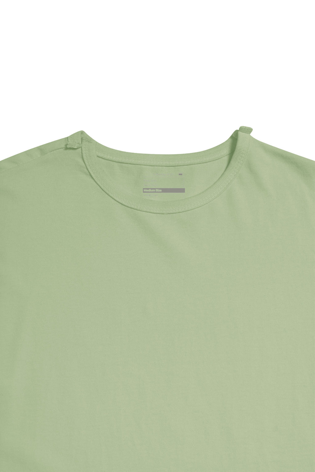 STU - Overlap Crop T-shirt (Green) product image 11 | TRAB K-Fashion Australia