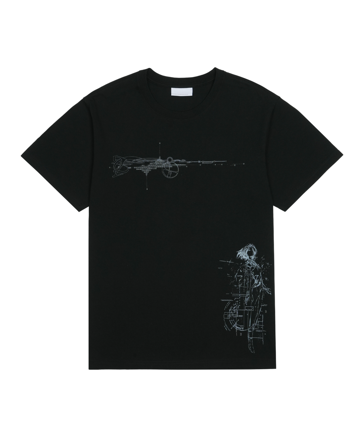 San San Gear - Resonian T-Shirt (Black) product image 1 | TRAB K-Fashion Australia